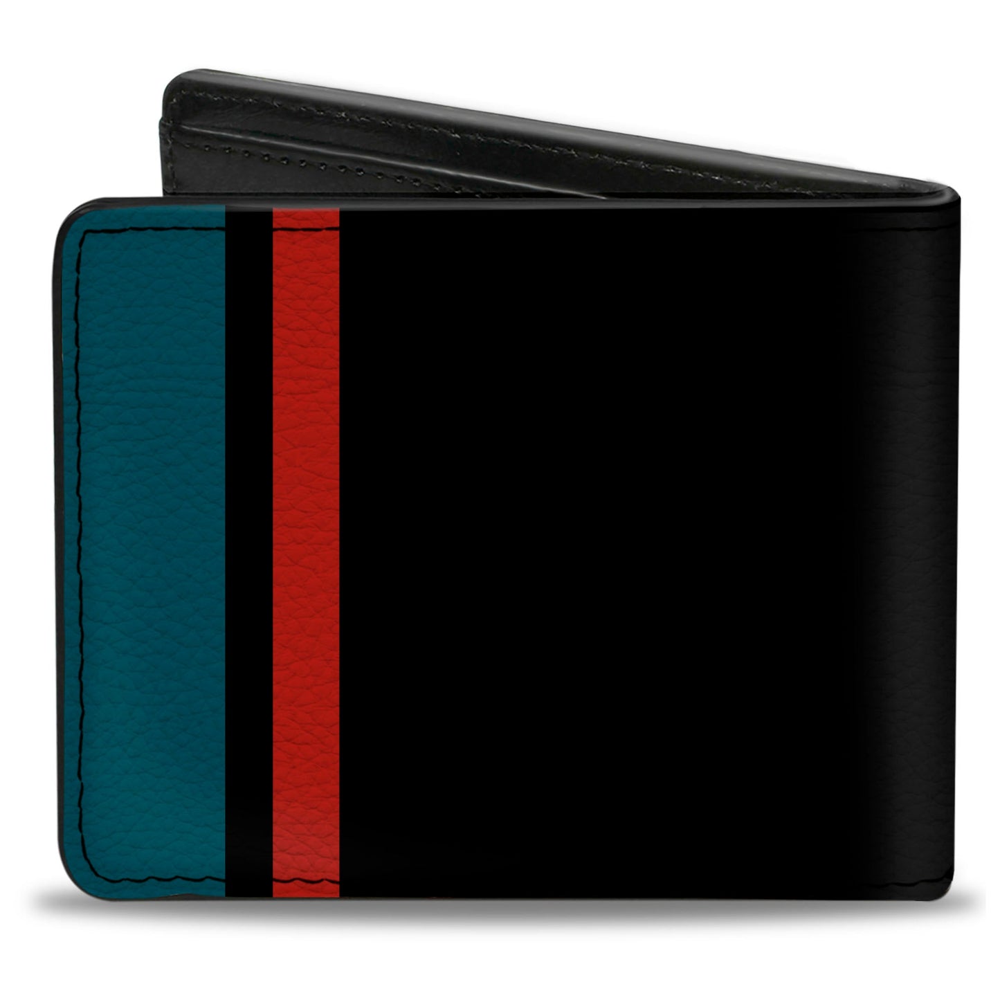 Bi-Fold Wallet - MOPAR 1954-1958 Logo + Side Stripe Black Blue Red