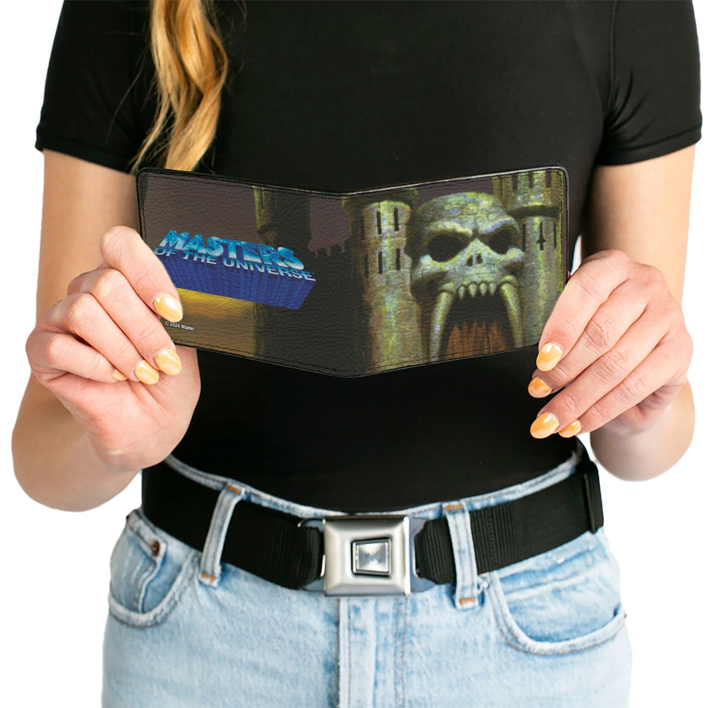 Bi-Fold Wallet - Masters of the Universe Castle Grayskull Entrance and Title Logo