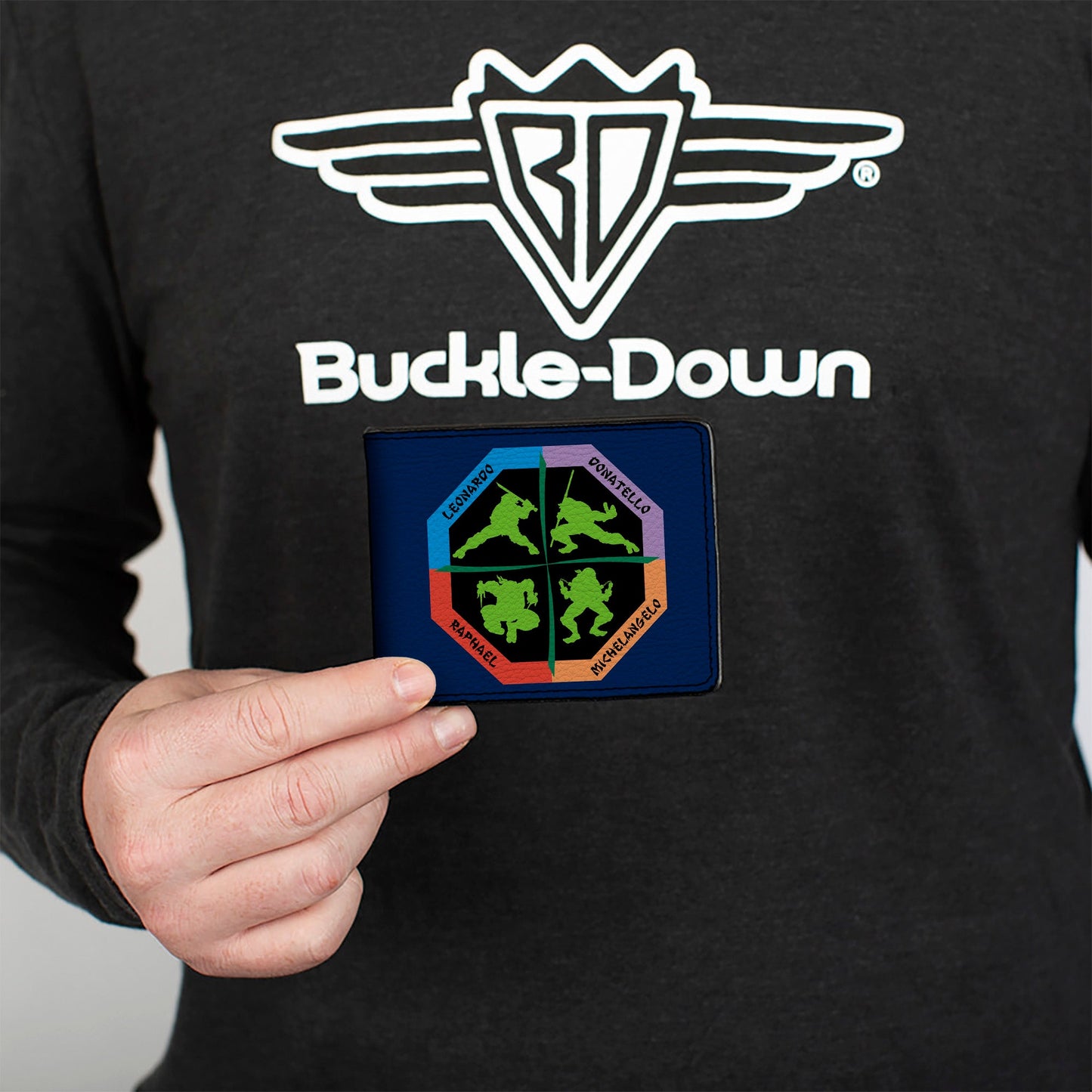Bi-Fold Wallet - Turtle Octagon Poses + TEENAGE MUTANT NINJA TURTLES