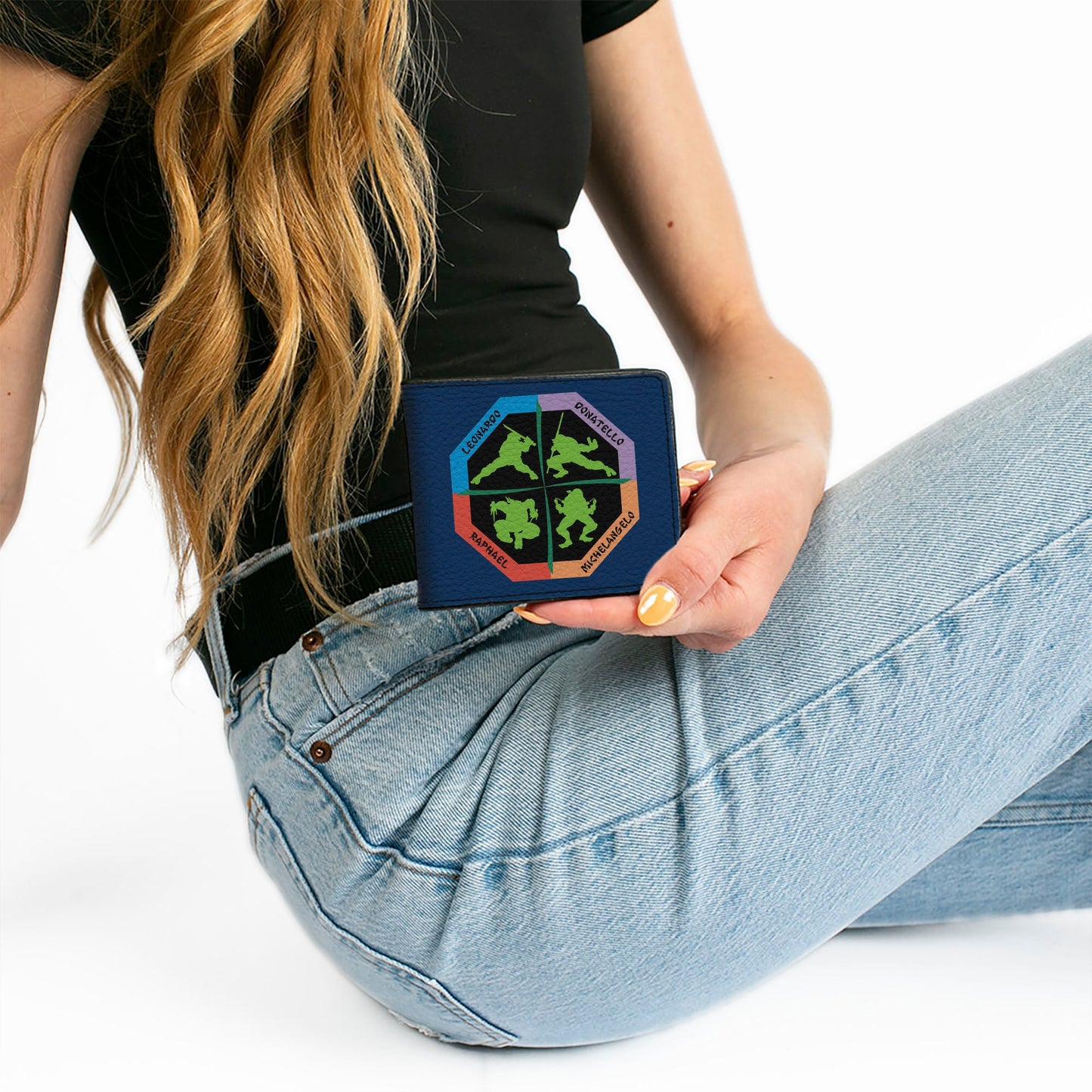 Bi-Fold Wallet - Turtle Octagon Poses + TEENAGE MUTANT NINJA TURTLES
