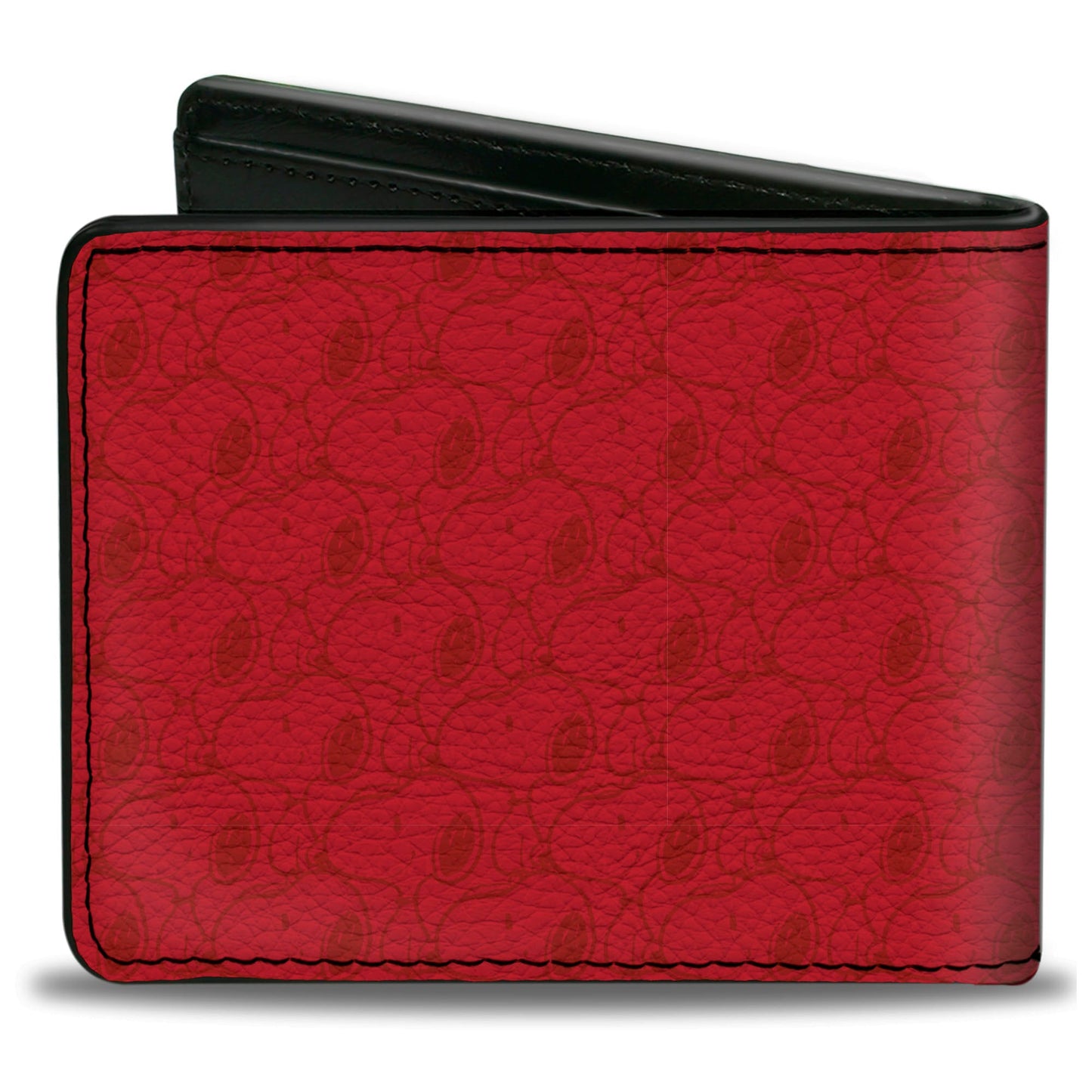 Bi-Fold Wallet - Peanuts Snoopy Face and Profile Pose Reds