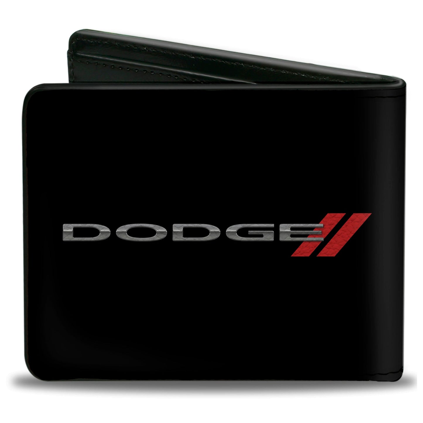 Bi-Fold Wallet - DODGE Red Rhombus Black Silver Red