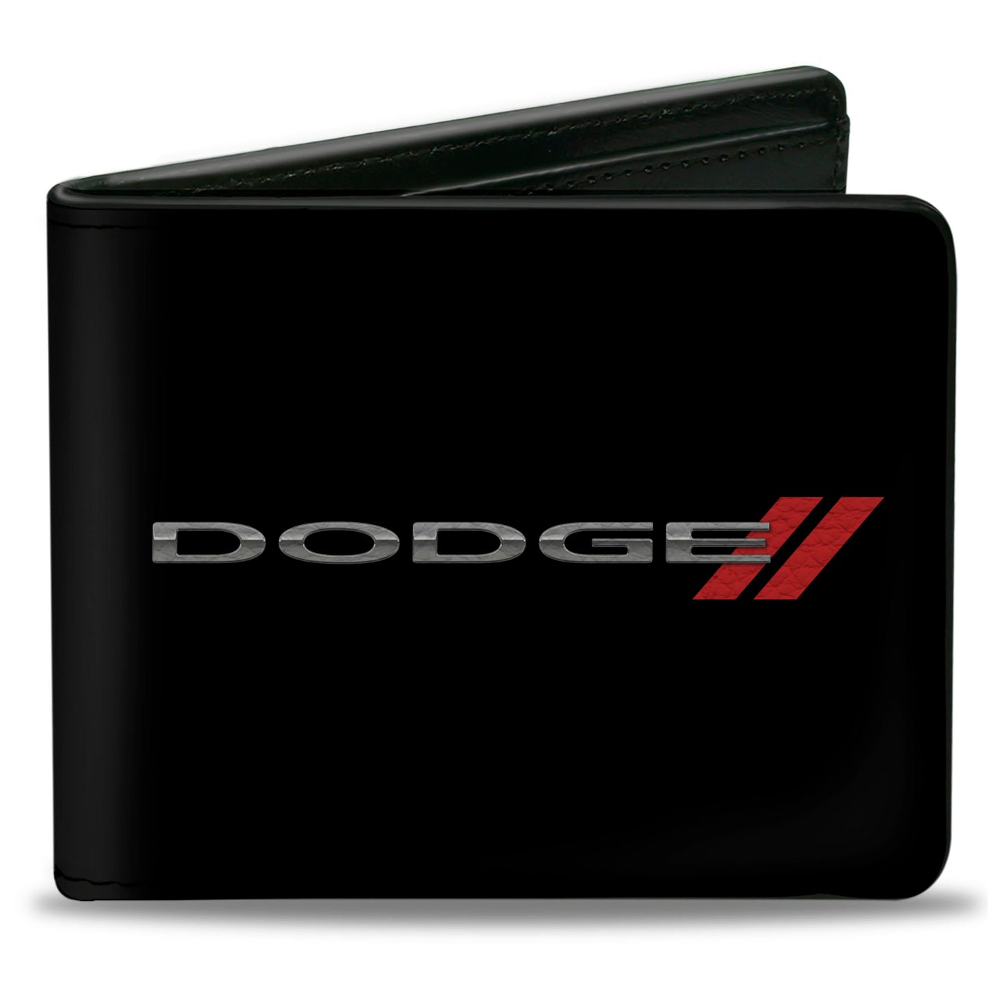 Bi-Fold Wallet - DODGE Red Rhombus Black Silver Red