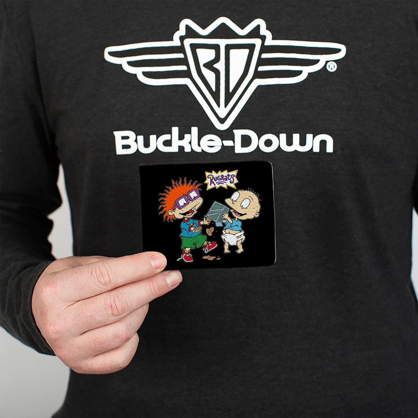Bi-Fold Wallet - RUGRATS Chuckie & Tommy w Cookies