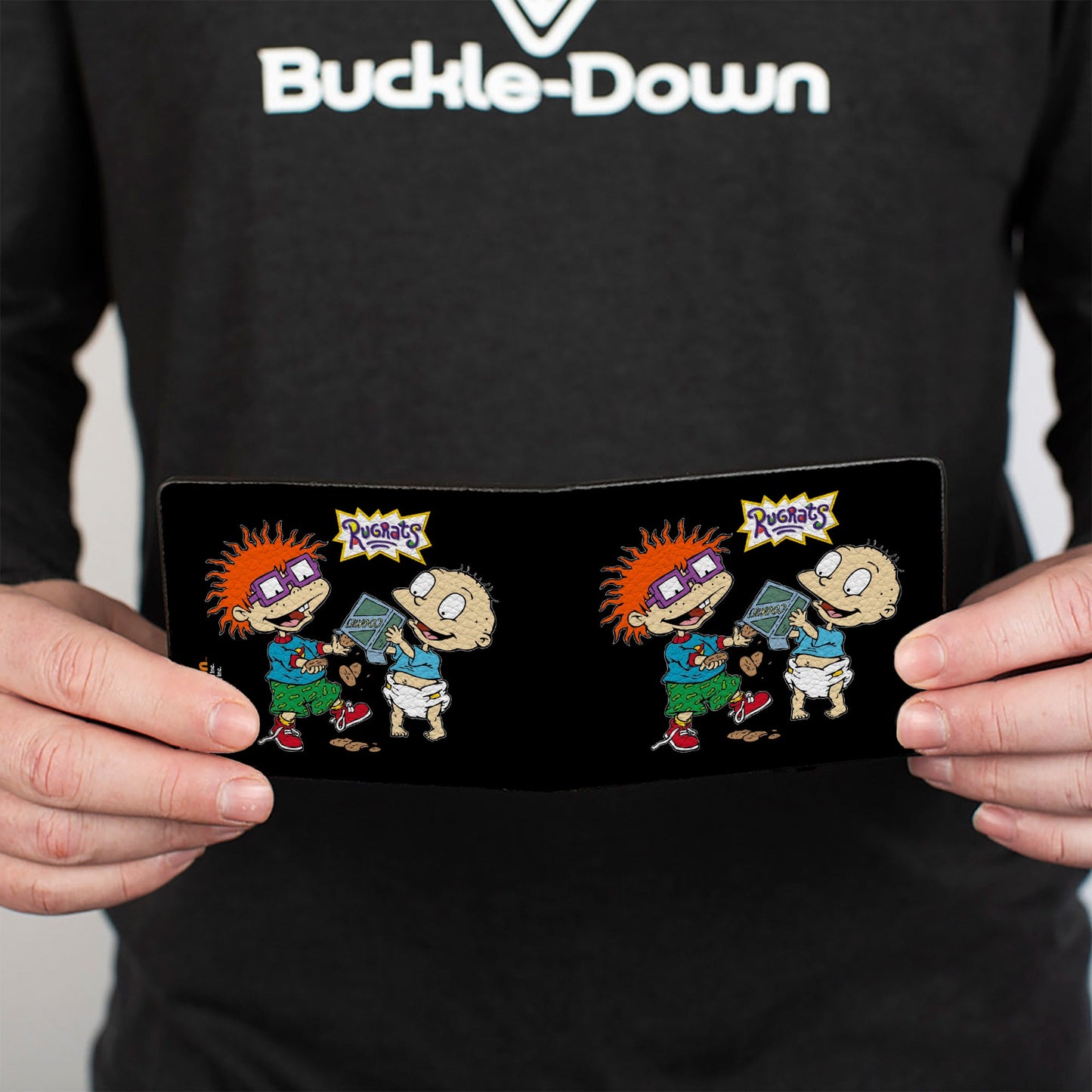 Bi-Fold Wallet - RUGRATS Chuckie & Tommy w Cookies