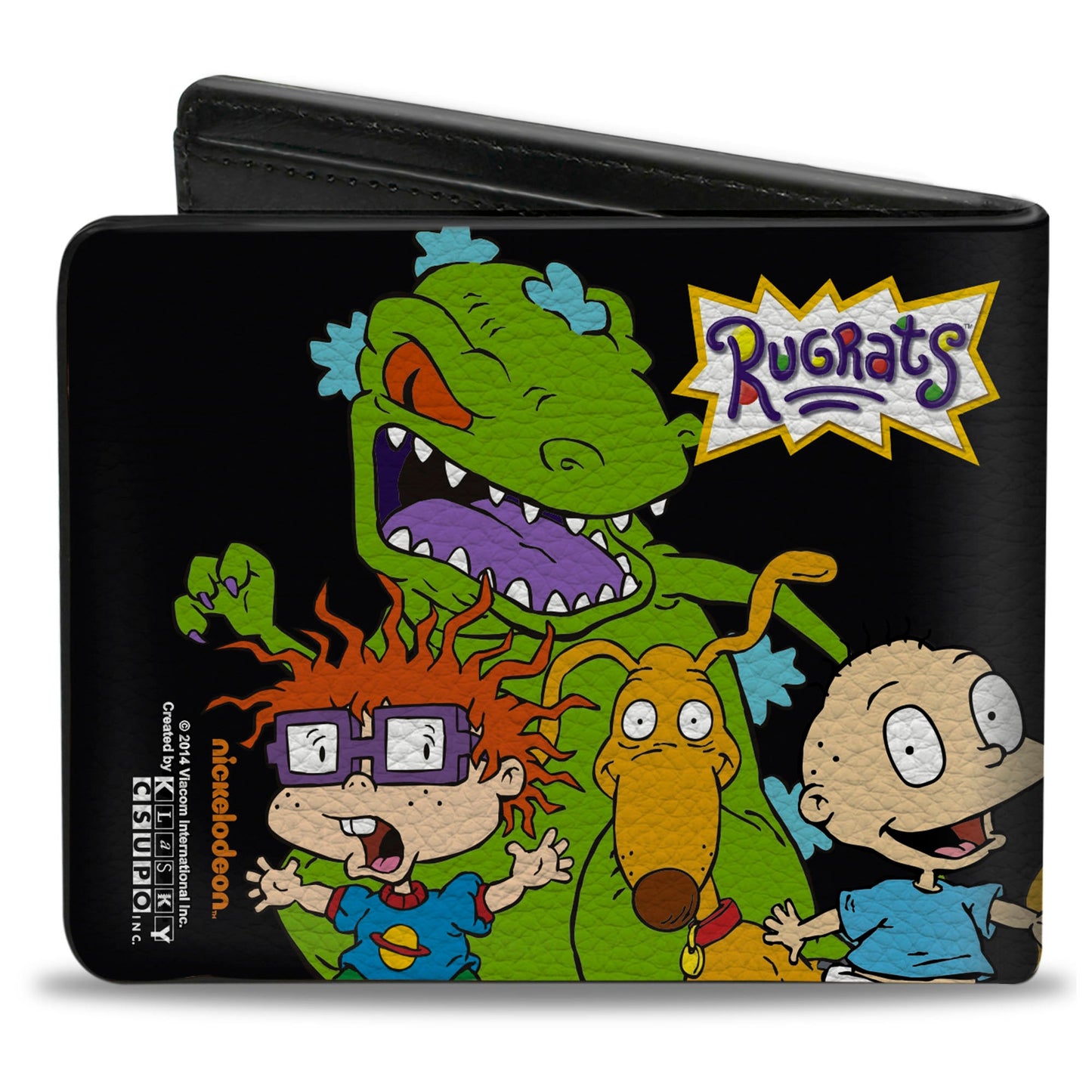 Bi-Fold Wallet - RUGRATS Reptar w Chuckie Spike & Tommy