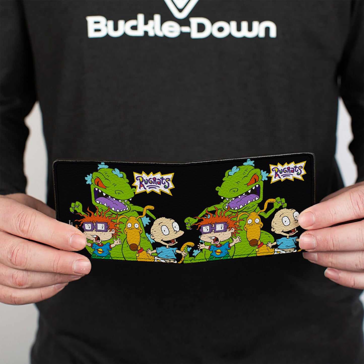 Bi-Fold Wallet - RUGRATS Reptar w Chuckie Spike & Tommy