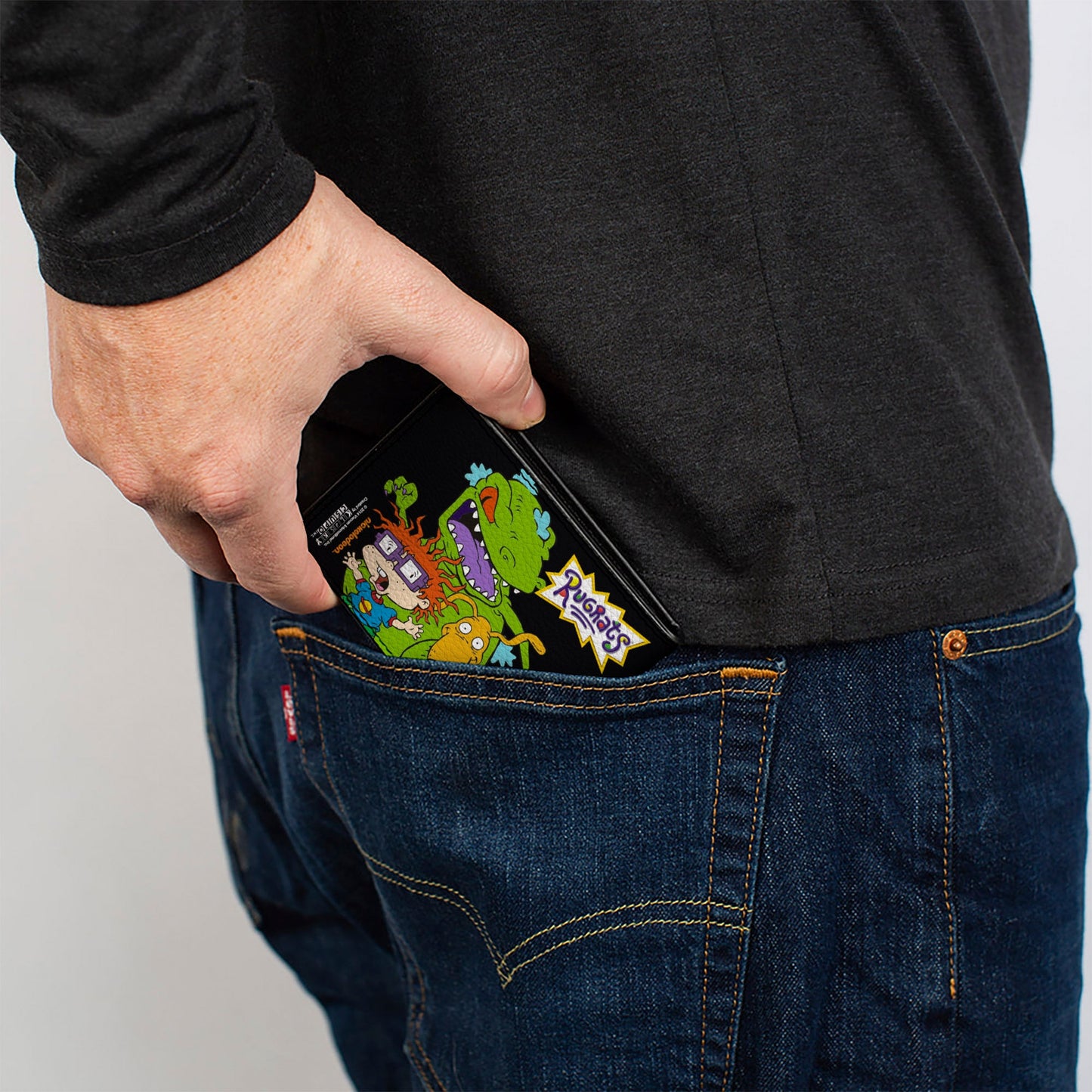Bi-Fold Wallet - RUGRATS Reptar w Chuckie Spike & Tommy