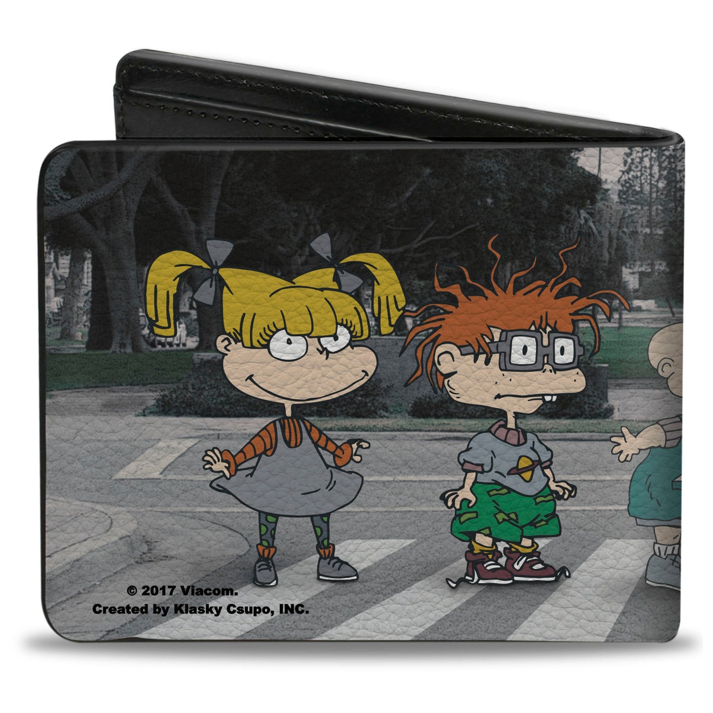 Bi-Fold Wallet - Rugrats 6-Character Road Crossing Scene