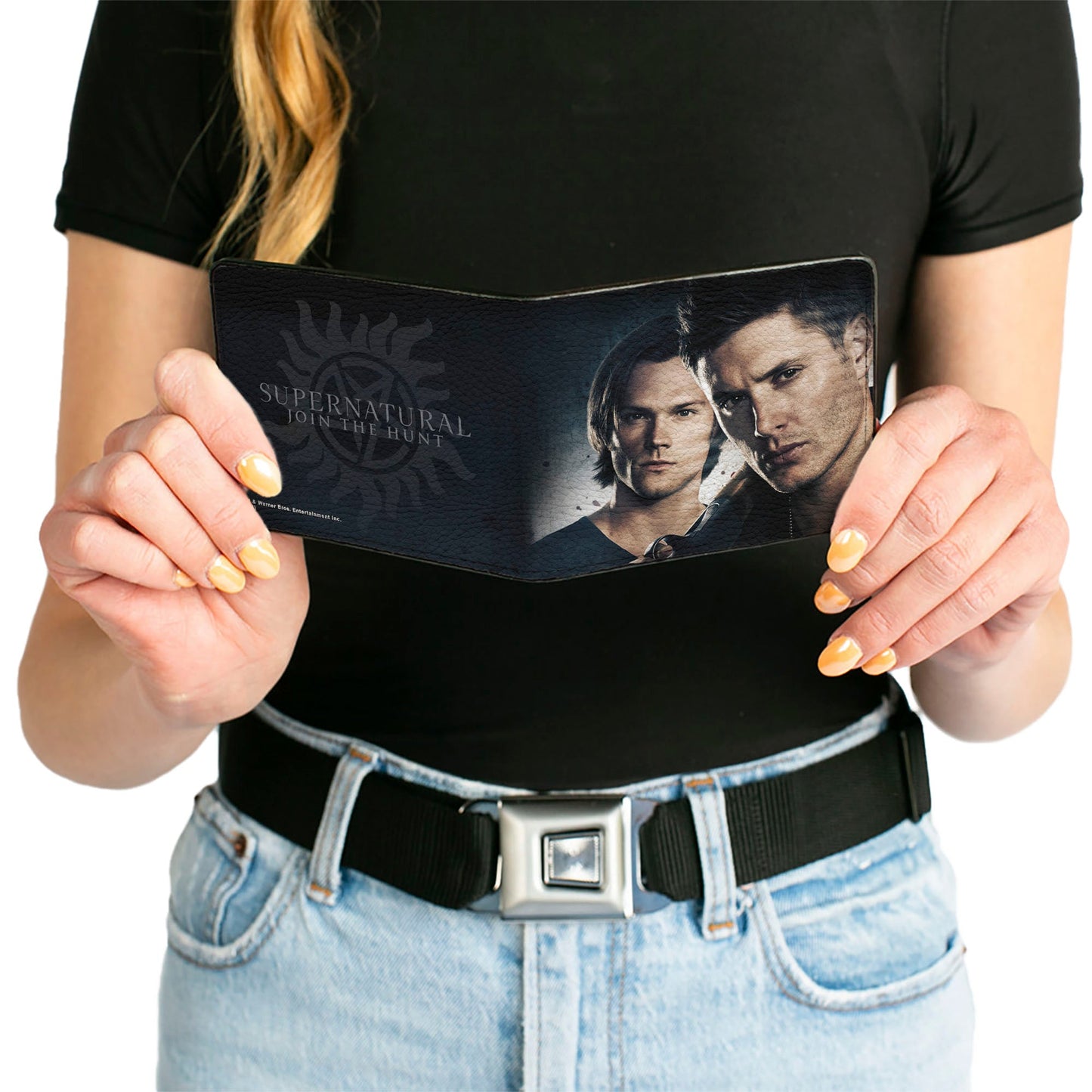 Bi-Fold Wallet - Winchester Brothers CLOSE-UP + SUPERNATURAL Logo