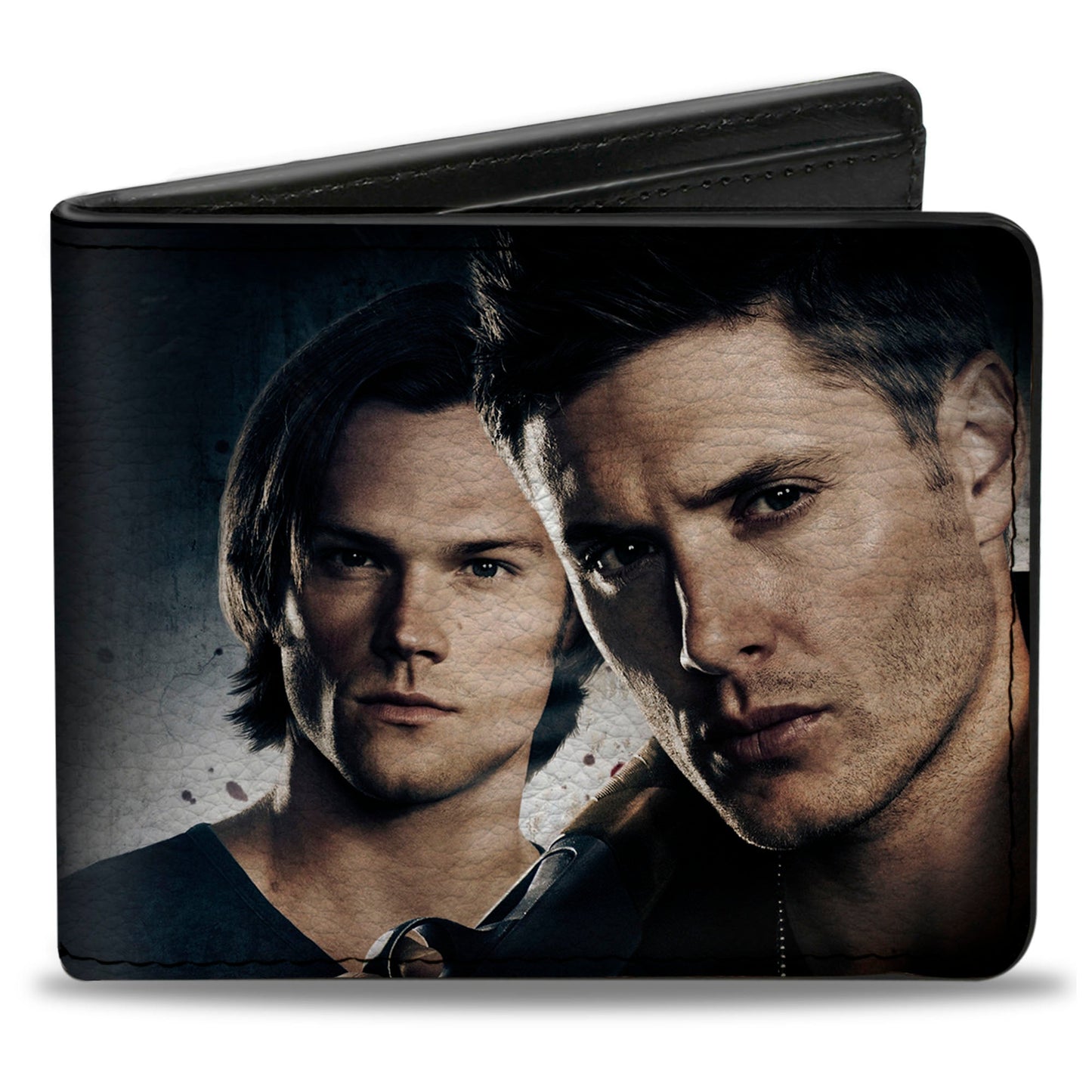 Bi-Fold Wallet - Winchester Brothers CLOSE-UP + SUPERNATURAL Logo