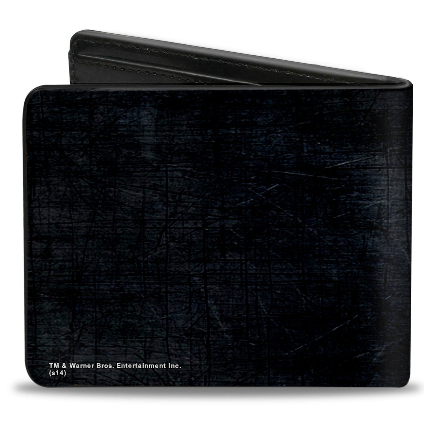 Bi-Fold Wallet - STOP THE SULLEN EMO CRAP Pentagram Black Grays White