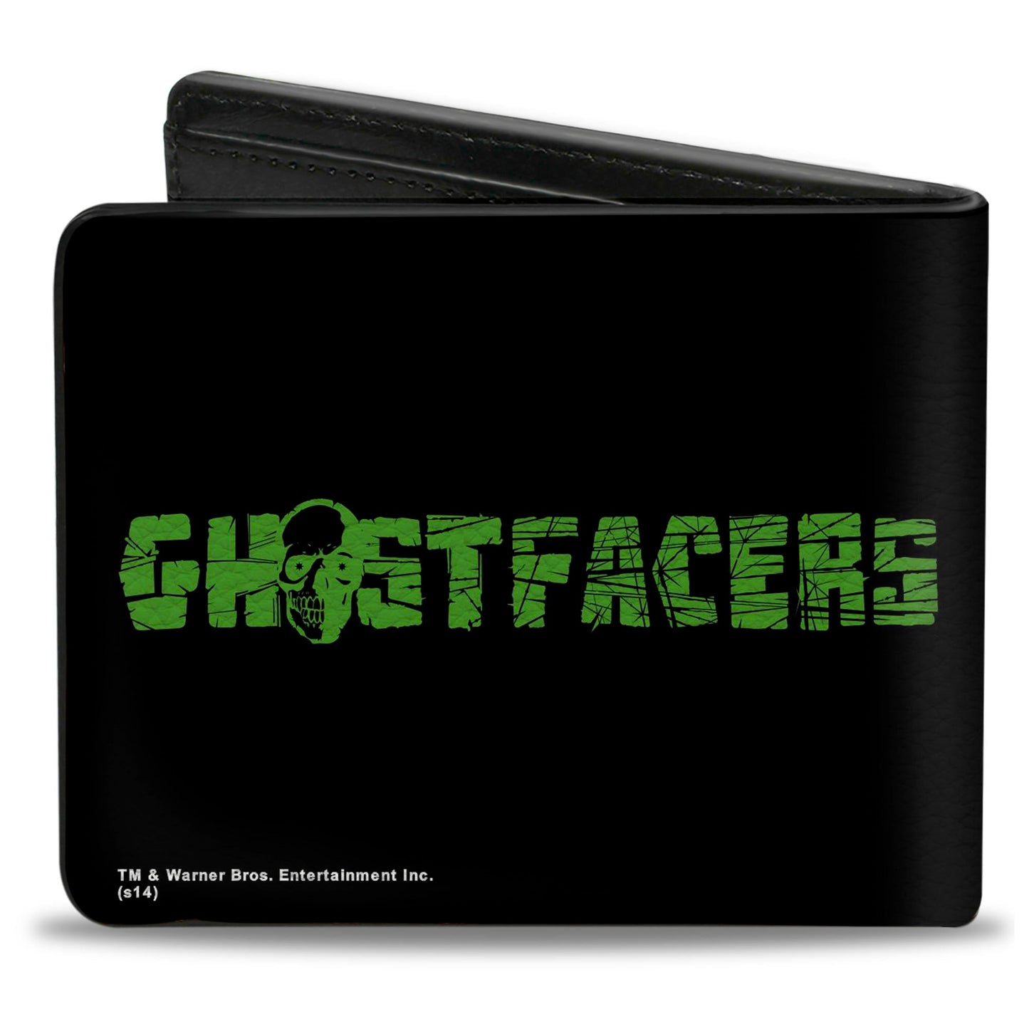 Bi-Fold Wallet - GHOSTFACERS Logo Black Green