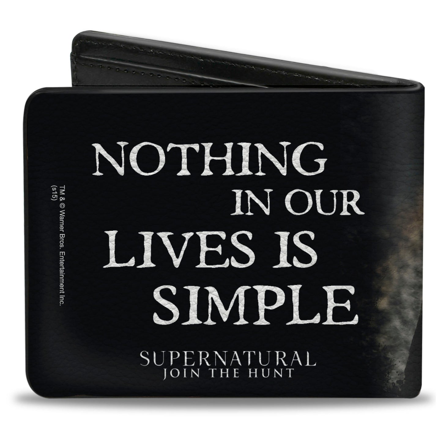 Bi-Fold Wallet - Dean, Sam & Castiel Group + NOTHING IN OUR LIVES IS SIMPLE-SUPERNATURAL