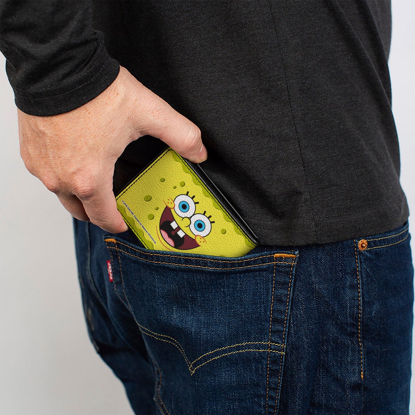 Bi-Fold Wallet - SpongeBob 2-Expressions Yellows