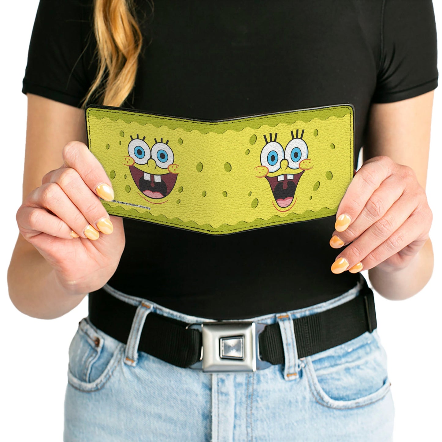 Bi-Fold Wallet - SpongeBob 2-Expressions Yellows