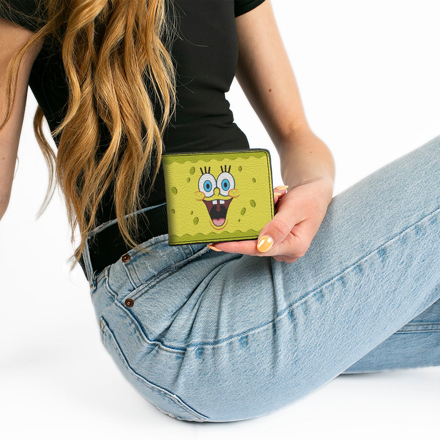 Bi-Fold Wallet - SpongeBob 2-Expressions Yellows