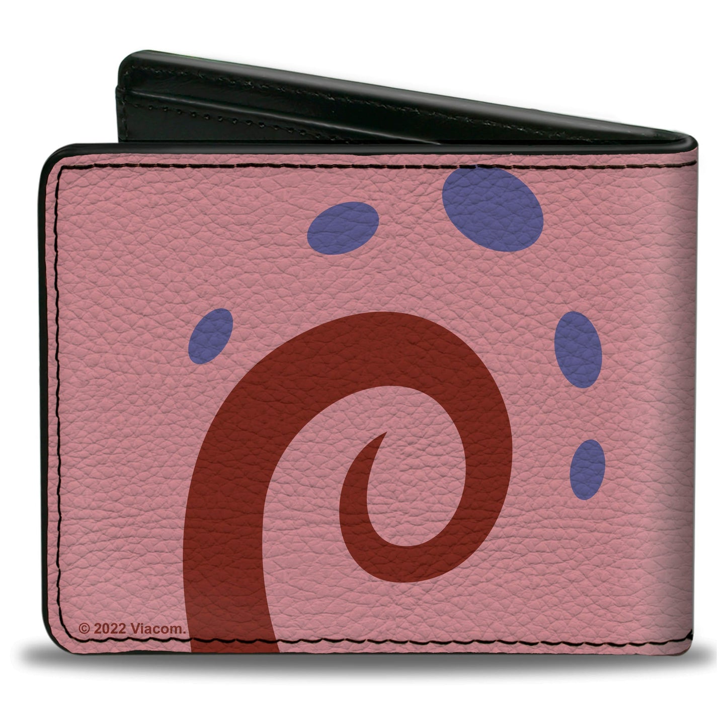 Bi-Fold Wallet - SpongeBob SquarePants Gary the Snail Character Close-Up Pink