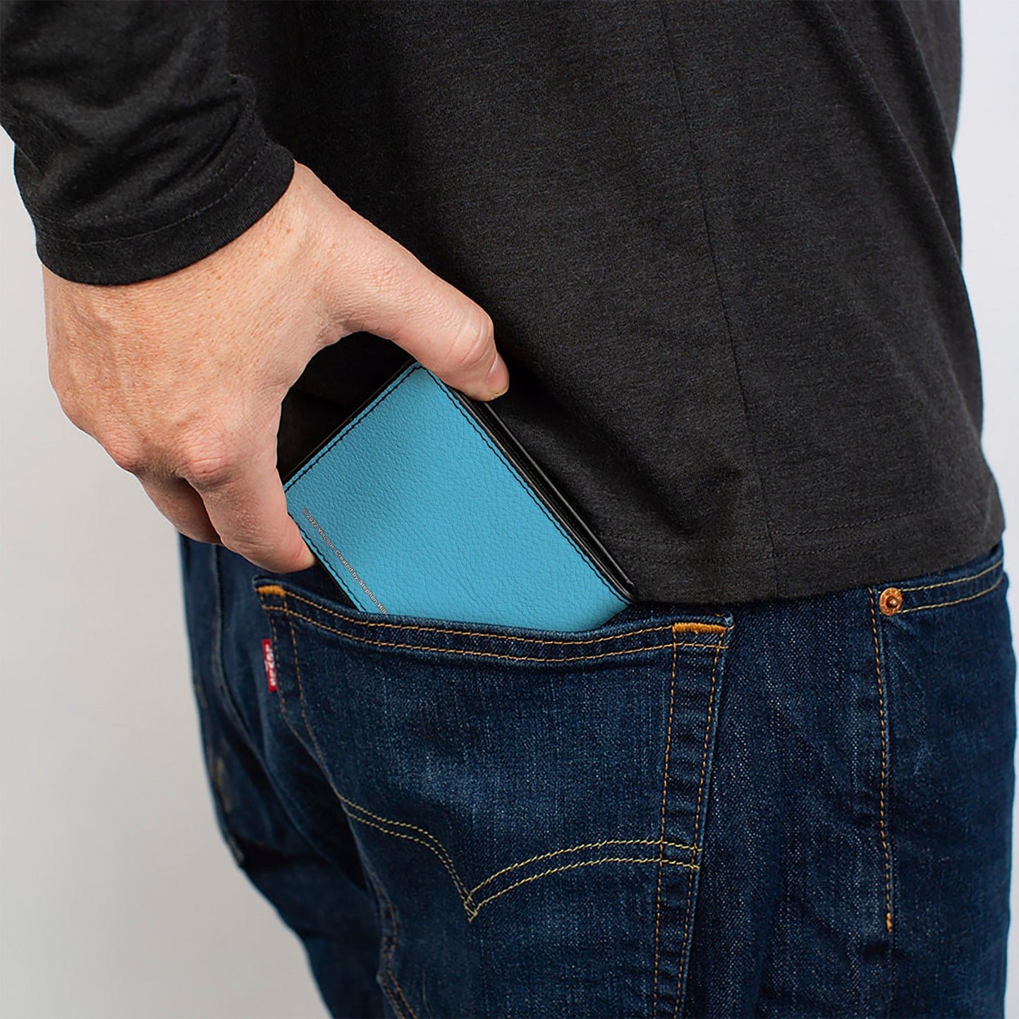 Bi-Fold Wallet - SpongeBob SquarePants BARNACLES Pose Blue