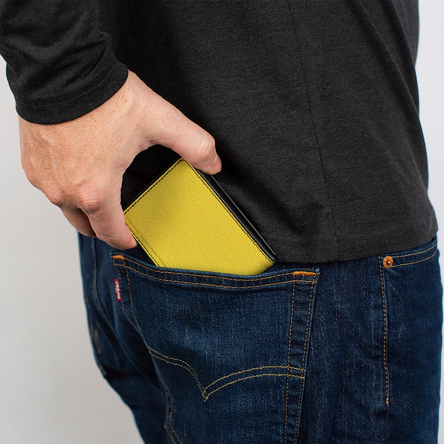 Bi-Fold Wallet - SpongeBob SquarePants Eyes Close-Up Yellow