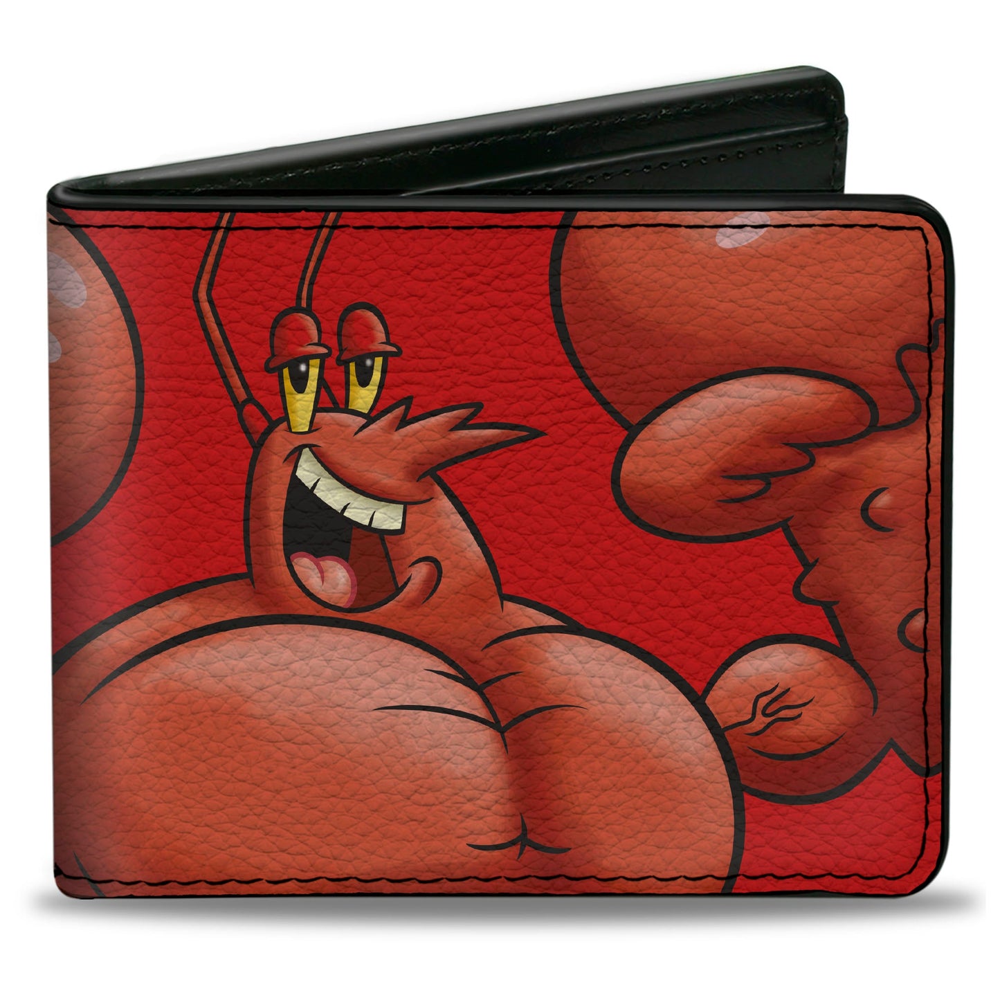 Bi-Fold Wallet - SpongeBob SquarePants Larry the Lobster Flex Pose Red