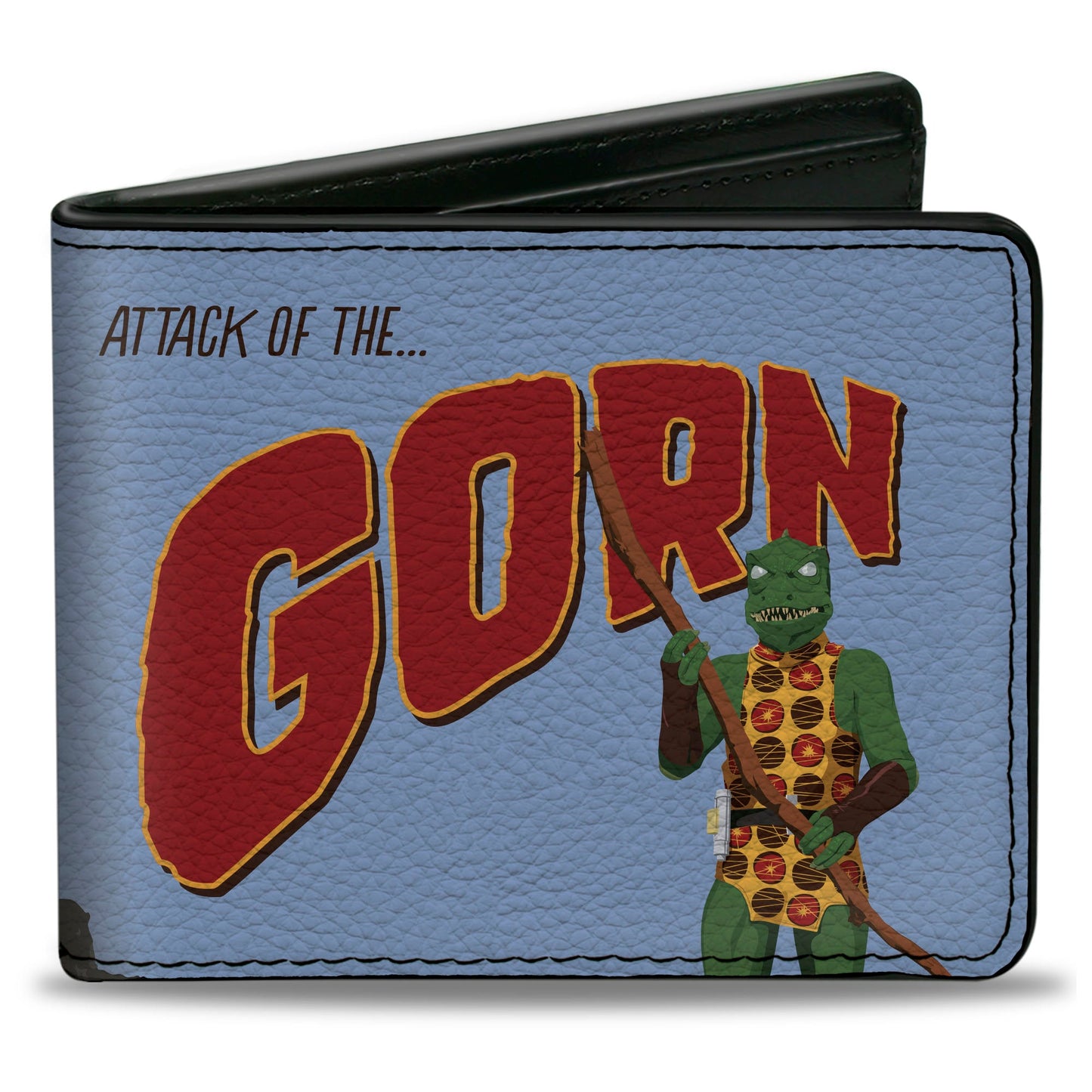 Bi-Fold Wallet - Classic Star Trek ATTACK OF THE GORN Scene and Captain Kirk Quote