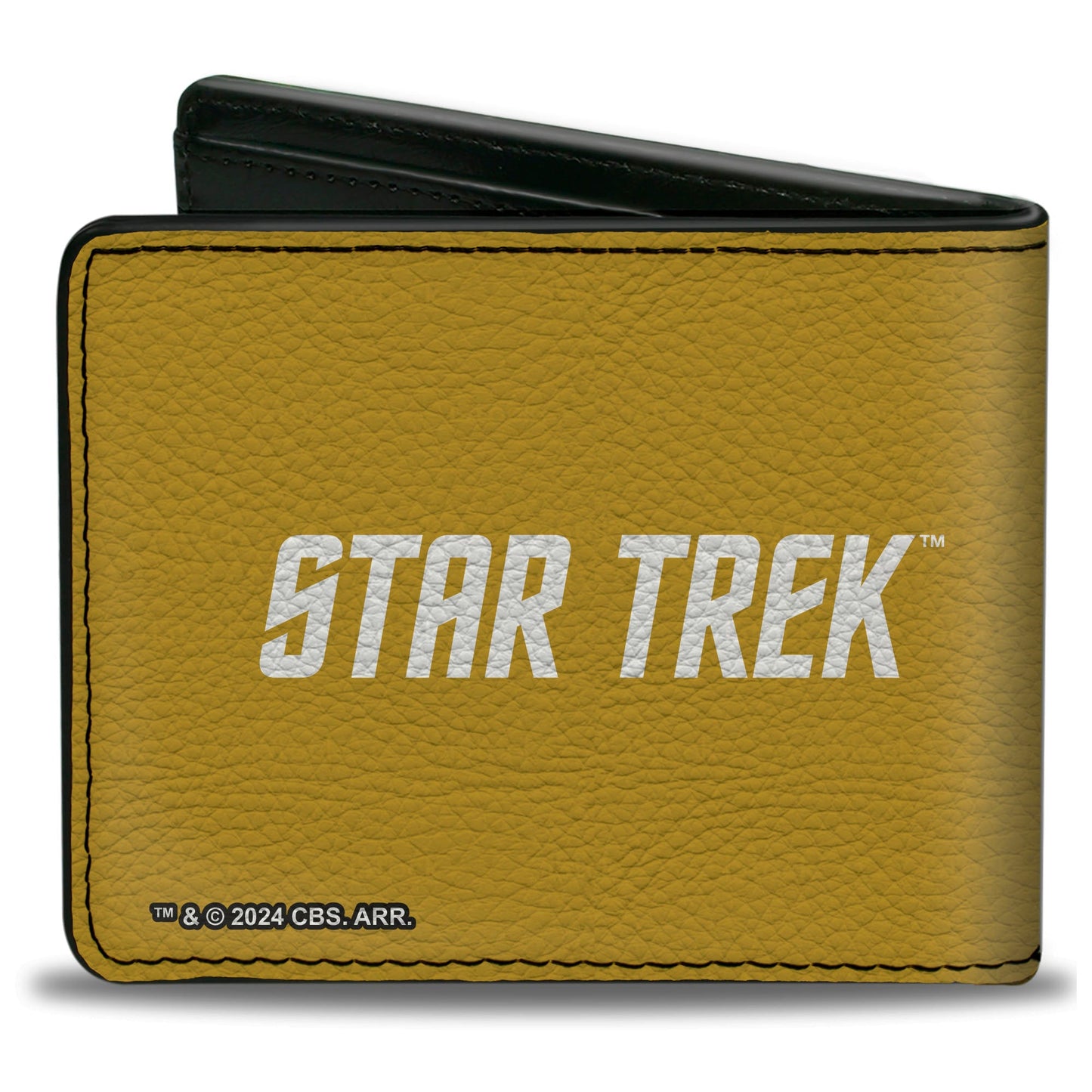 Bi-Fold Wallet - Classic STAR TREK Starfleet Command Insignia Logo Gold/Yellow