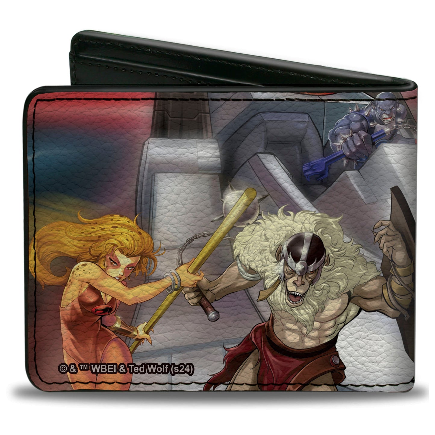 Bi-Fold Wallet - Thundercats and Monkian Action Pose and Title Logo