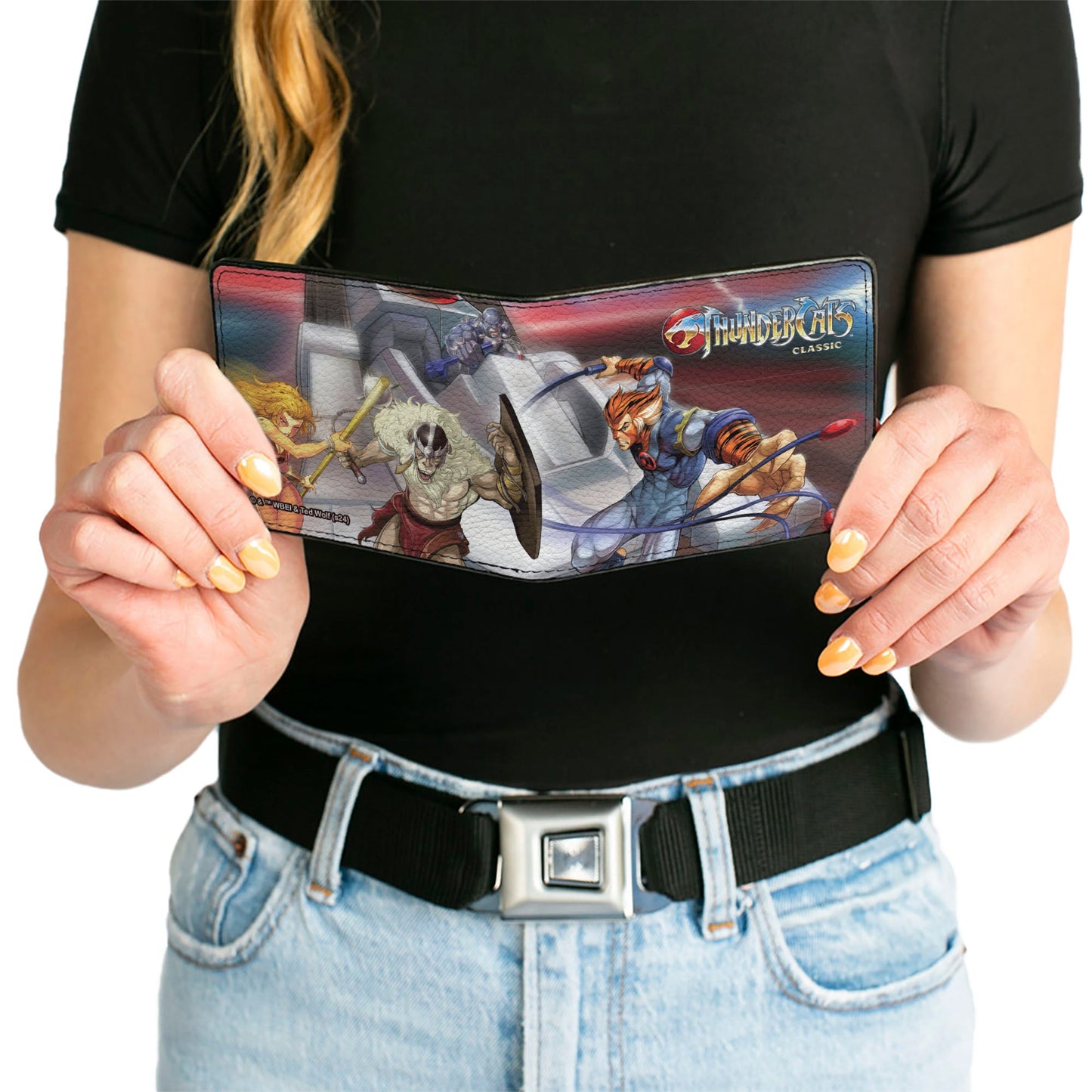 Bi-Fold Wallet - Thundercats and Monkian Action Pose and Title Logo