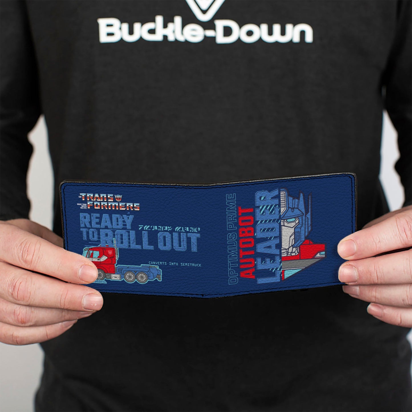 Bi-Fold Wallet - Transformers OPTIMUS PRIME AUTOBOT READY TO ROLL OUT and Semi Blues