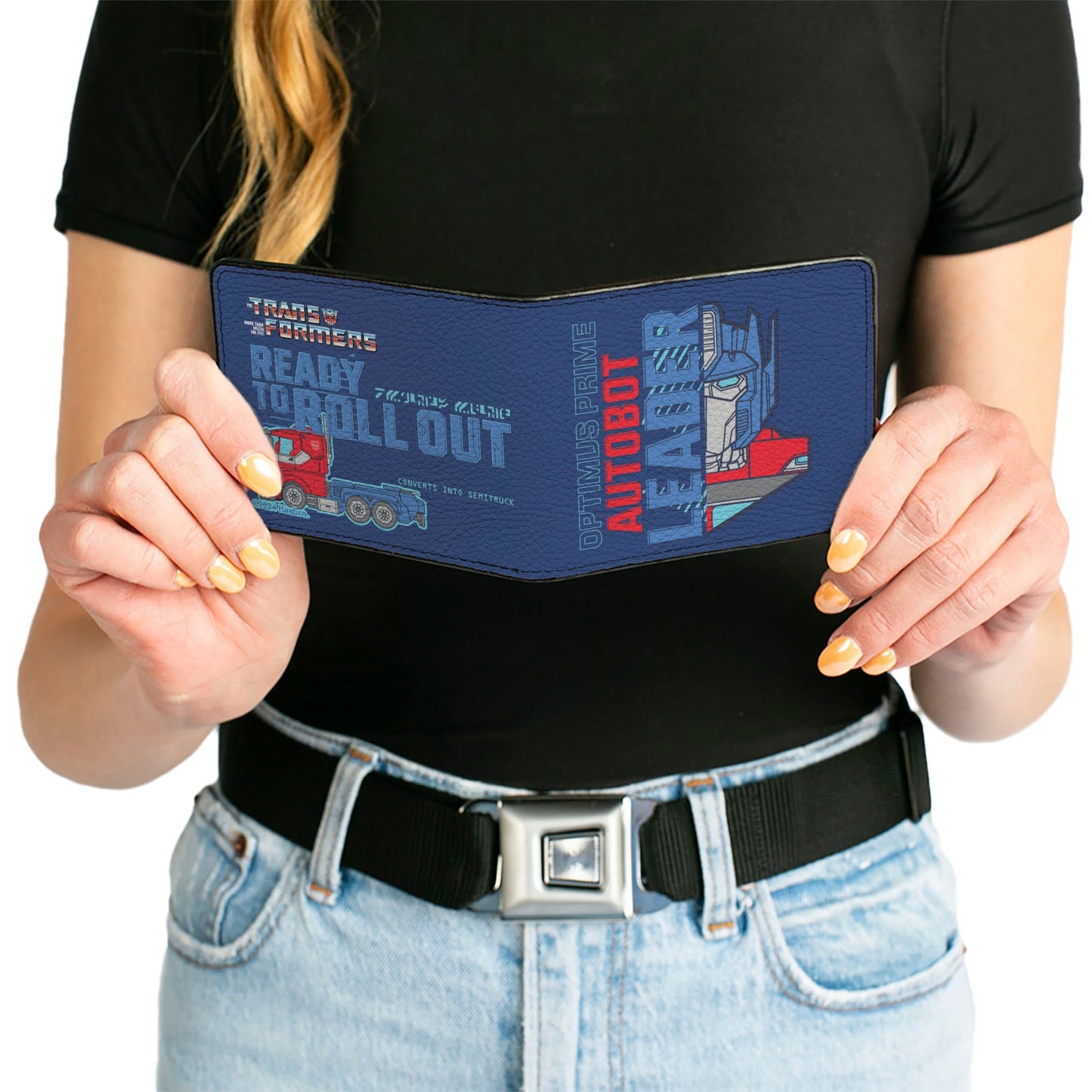 Bi-Fold Wallet - Transformers OPTIMUS PRIME AUTOBOT READY TO ROLL OUT and Semi Blues