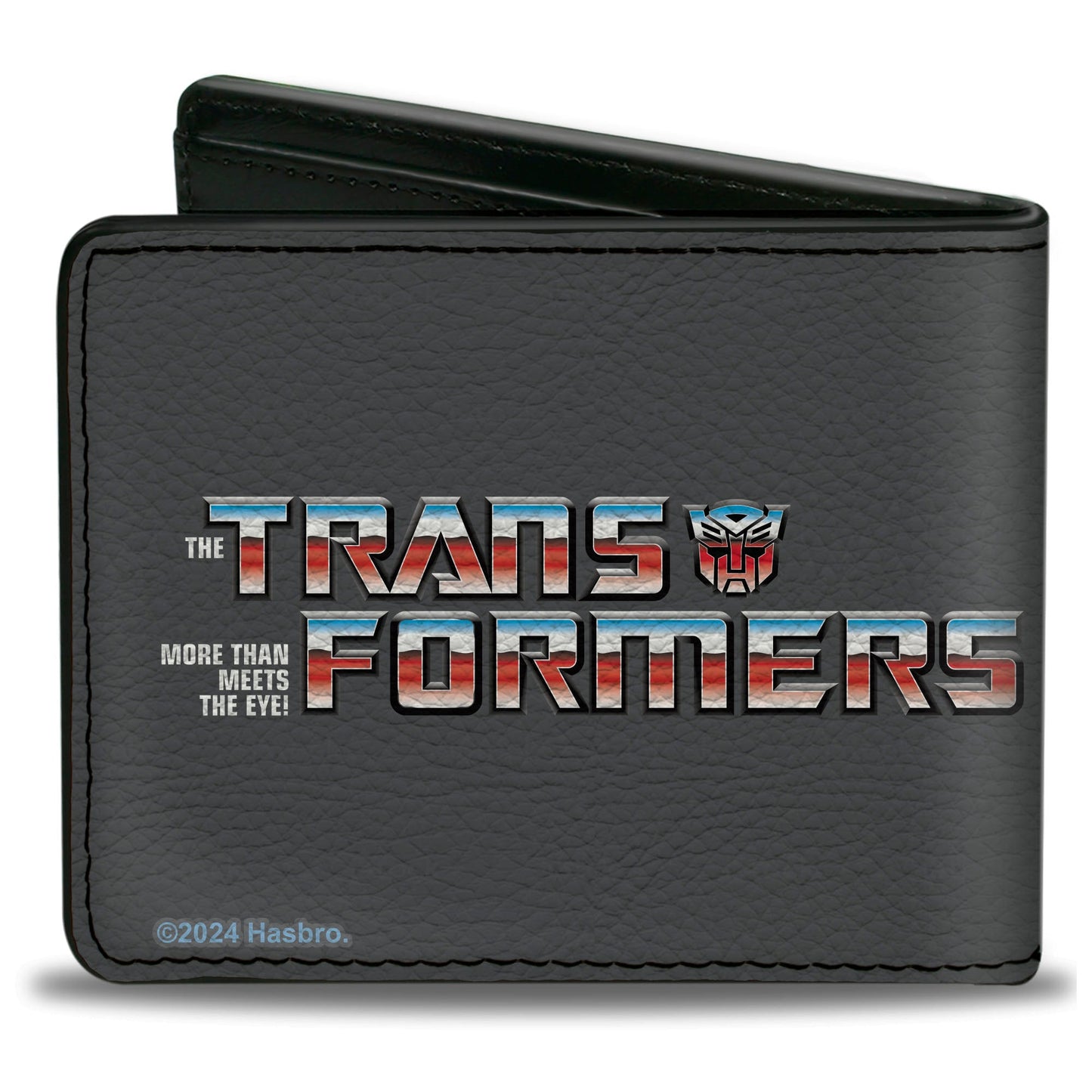 Bi-Fold Wallet - TRANSFORMERS Optimus Prime and Bumblebee BUILT FOR GREATNESS Pose Grays