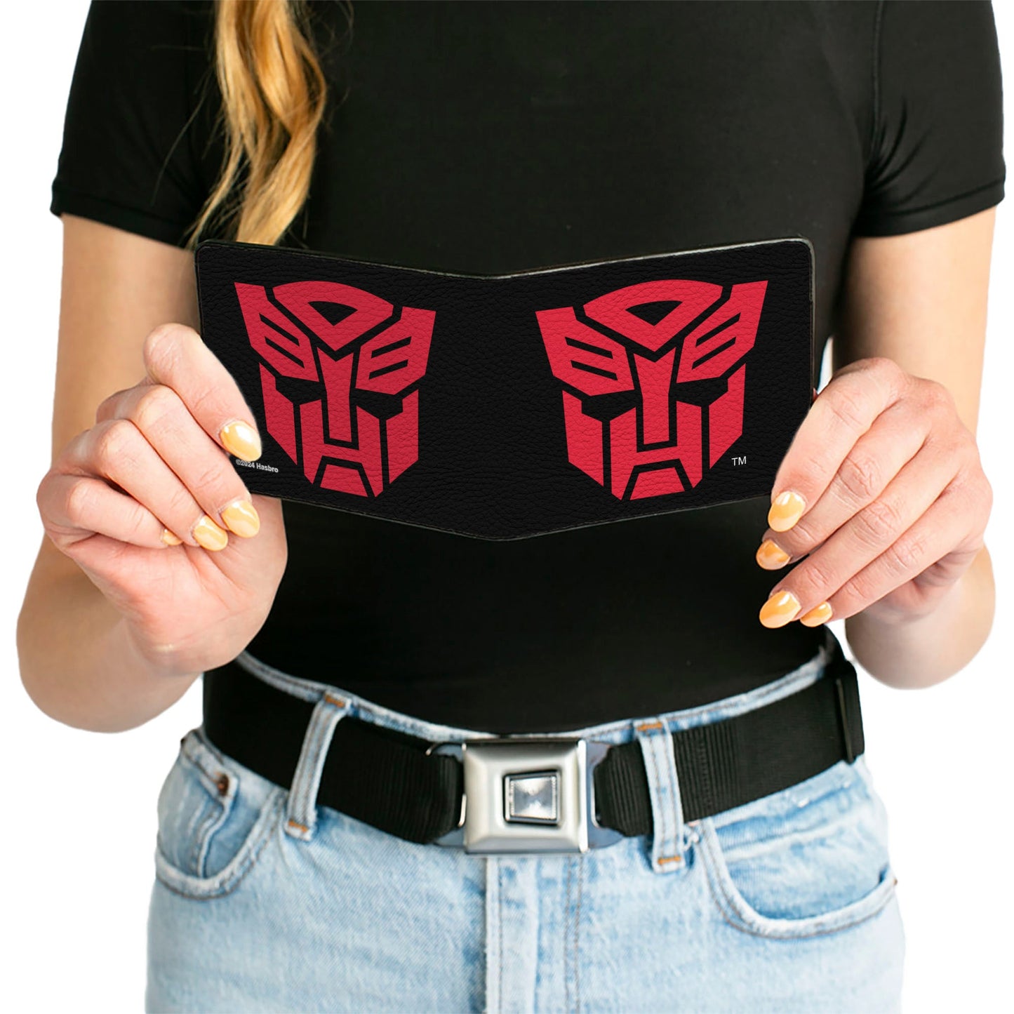 Bi-Fold Wallet - Transformers Autobot Shield Black/Red