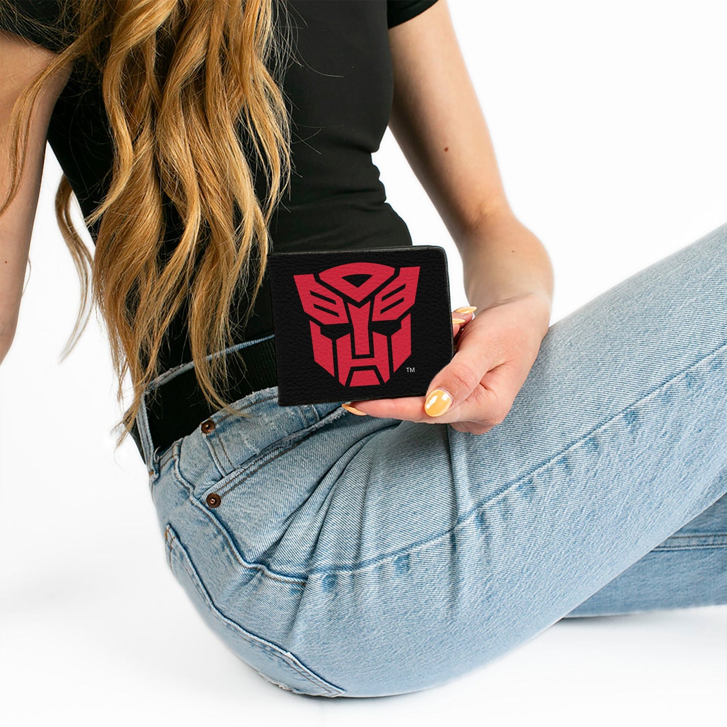 Bi-Fold Wallet - Transformers Autobot Shield Black/Red