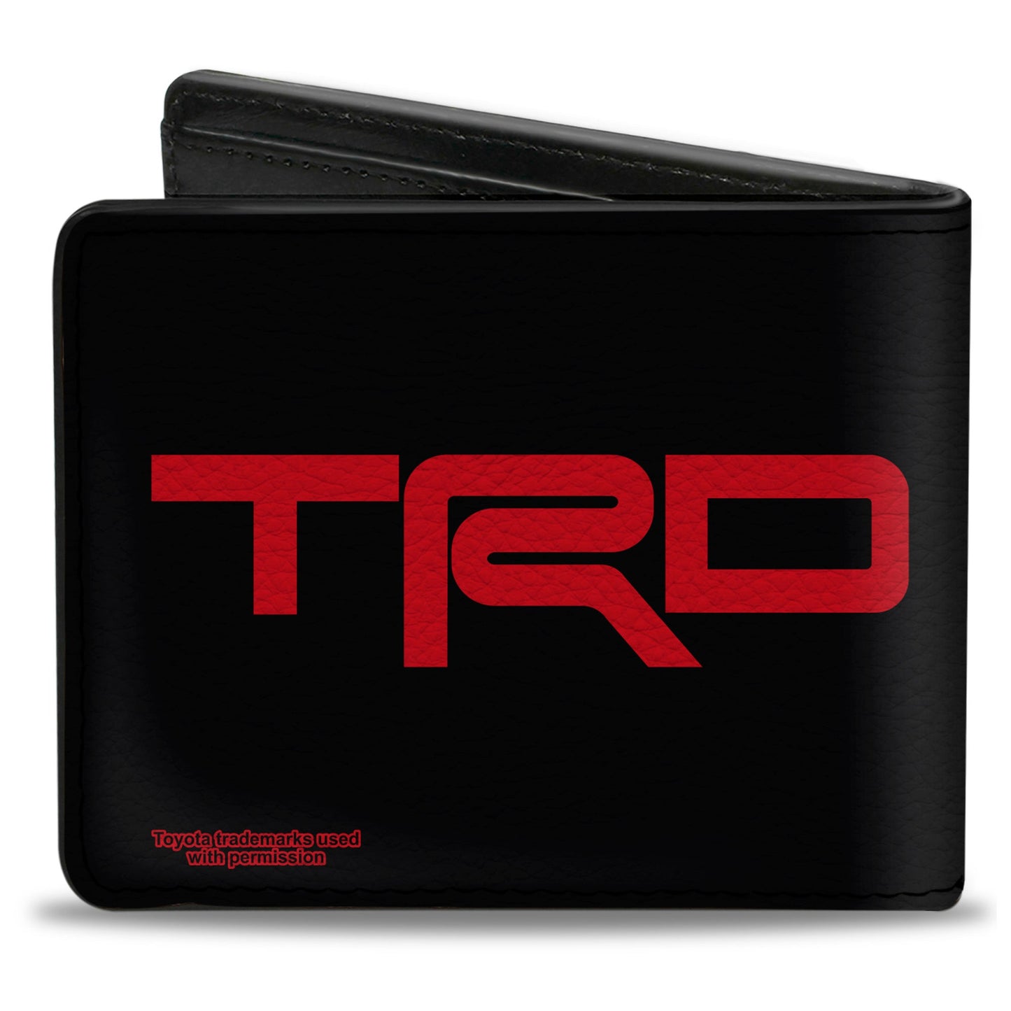 Bi-Fold Wallet - Toyota Racing Development TRD Logo Black/Red