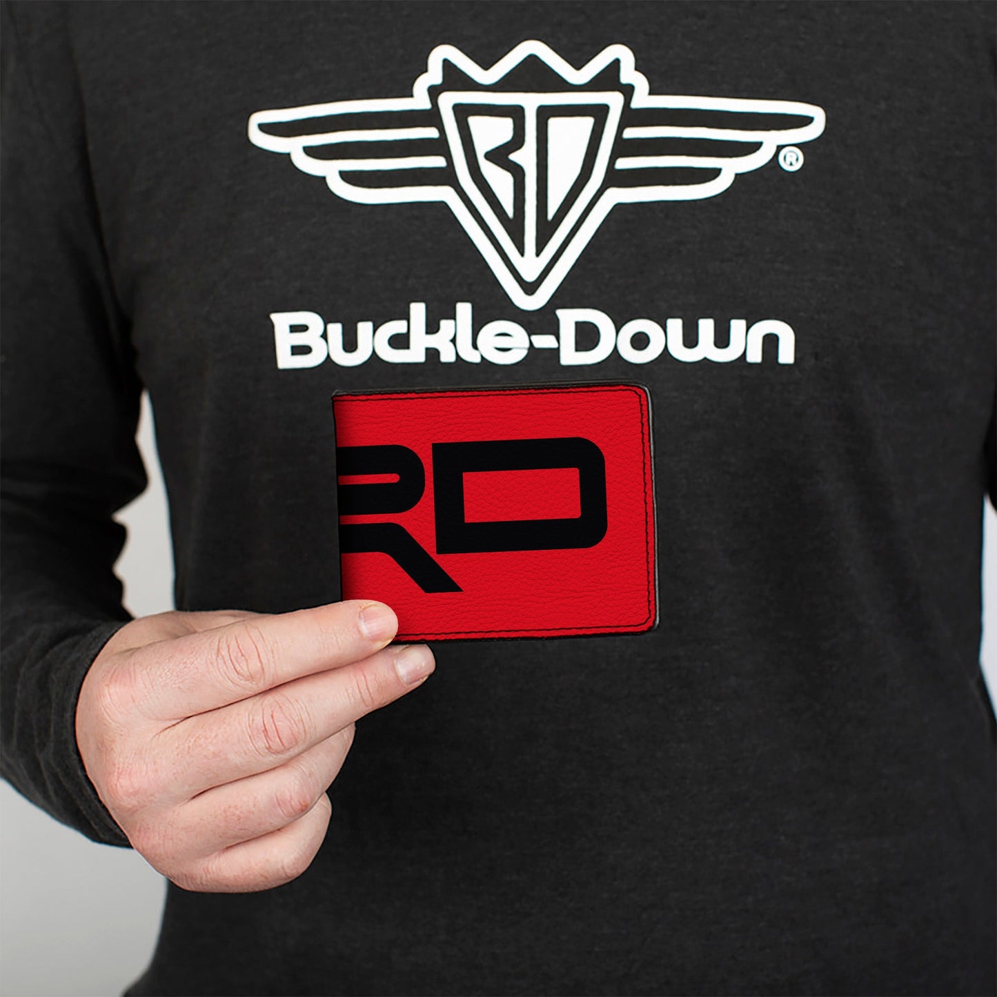 Bi-Fold Wallet - Toyota Racing Development TRD Logo Stretch Red/Black