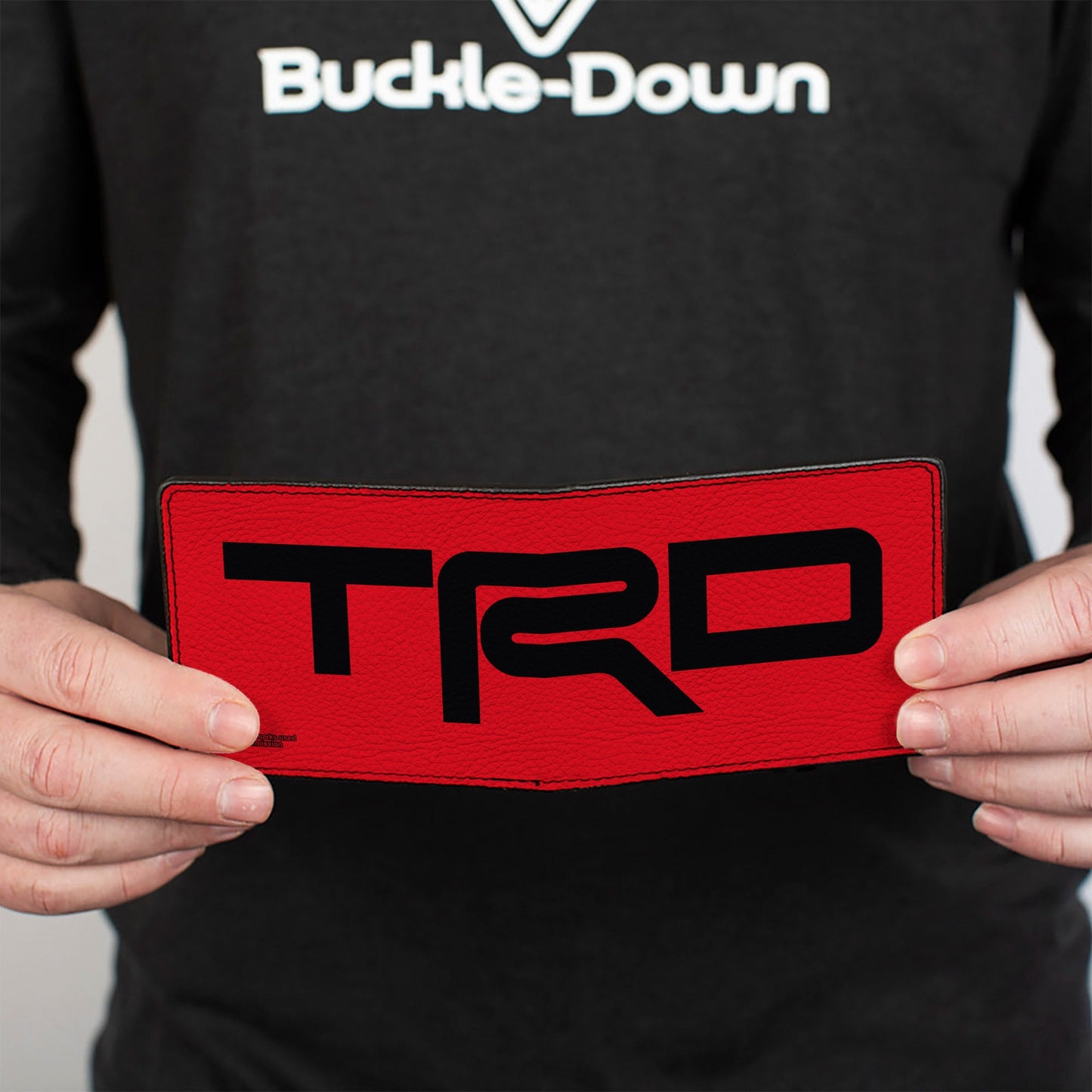Bi-Fold Wallet - Toyota Racing Development TRD Logo Stretch Red/Black