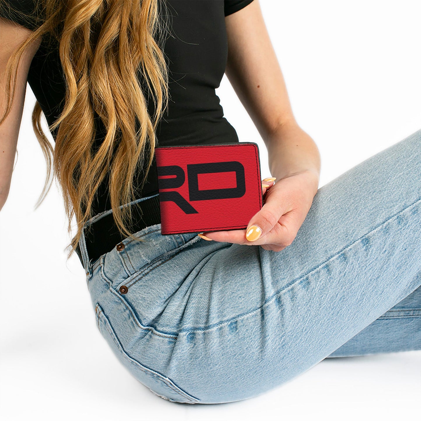 Bi-Fold Wallet - Toyota Racing Development TRD Logo Stretch Red/Black