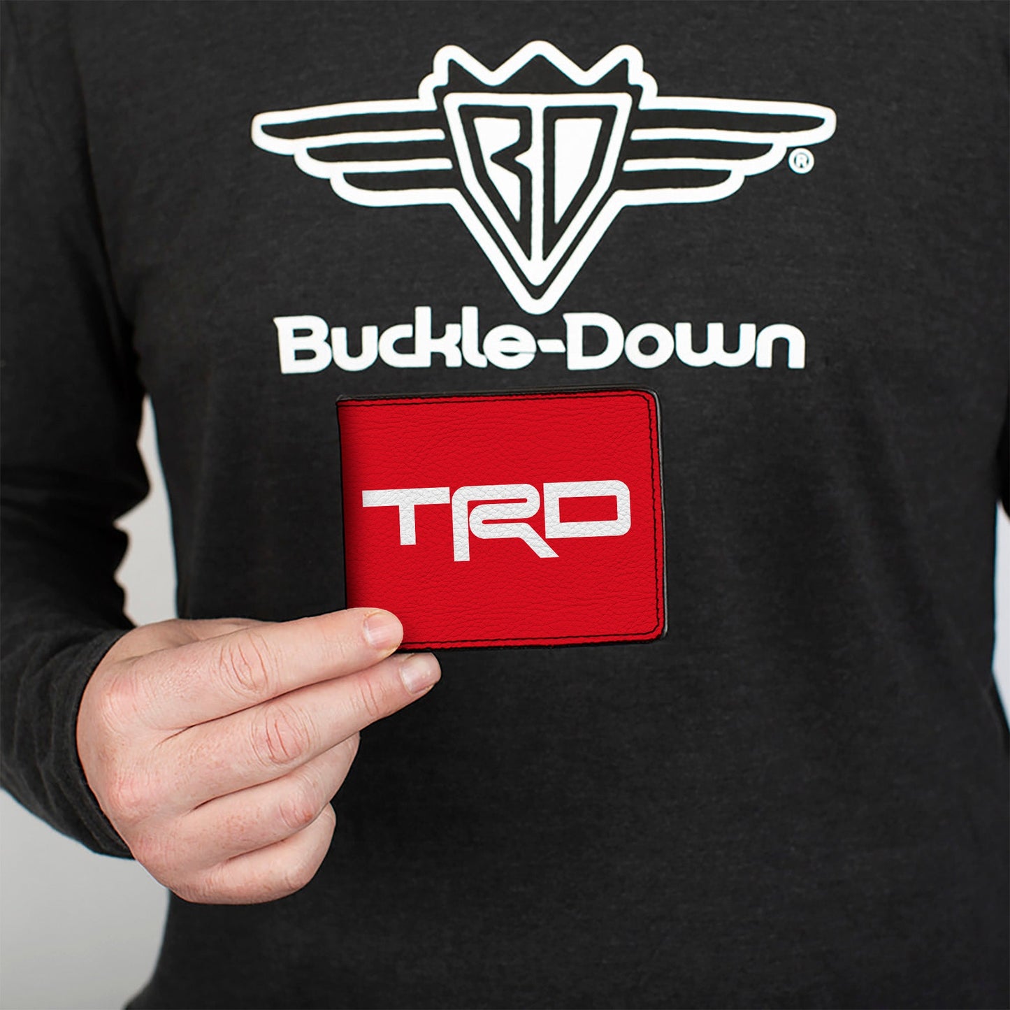 Bi-Fold Wallet - Toyota Racing Development TRD Logo Red/White