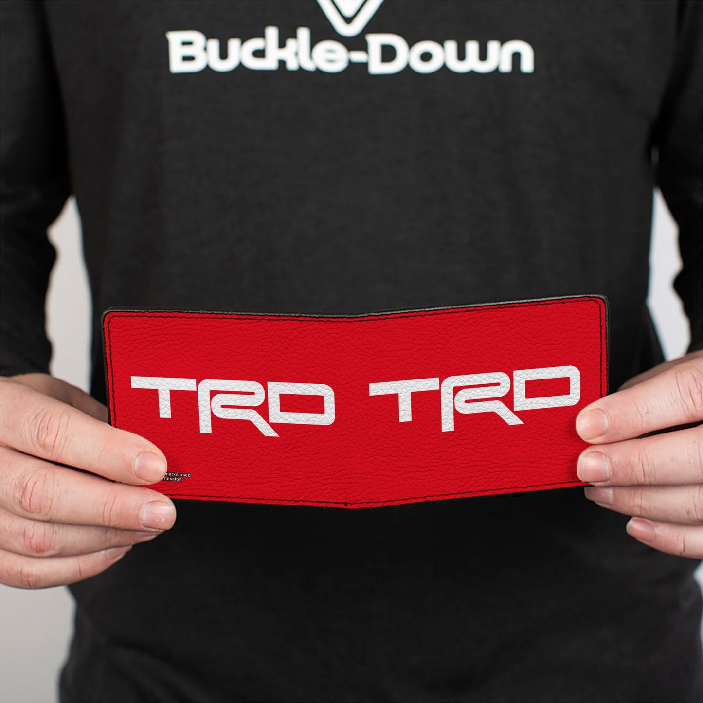 Bi-Fold Wallet - Toyota Racing Development TRD Logo Red/White