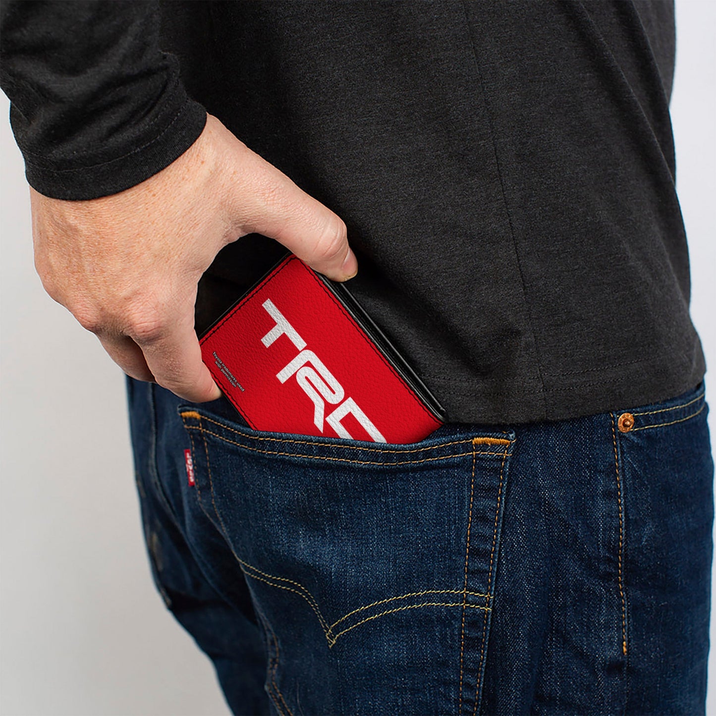 Bi-Fold Wallet - Toyota Racing Development TRD Logo Red/White