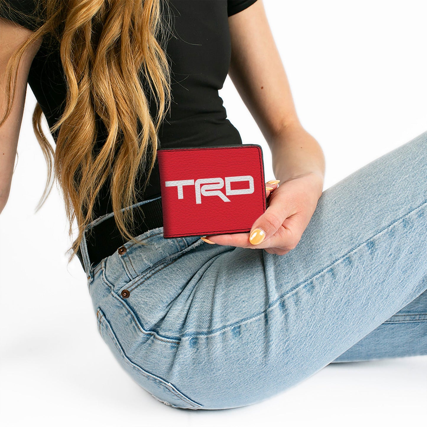 Bi-Fold Wallet - Toyota Racing Development TRD Logo Red/White