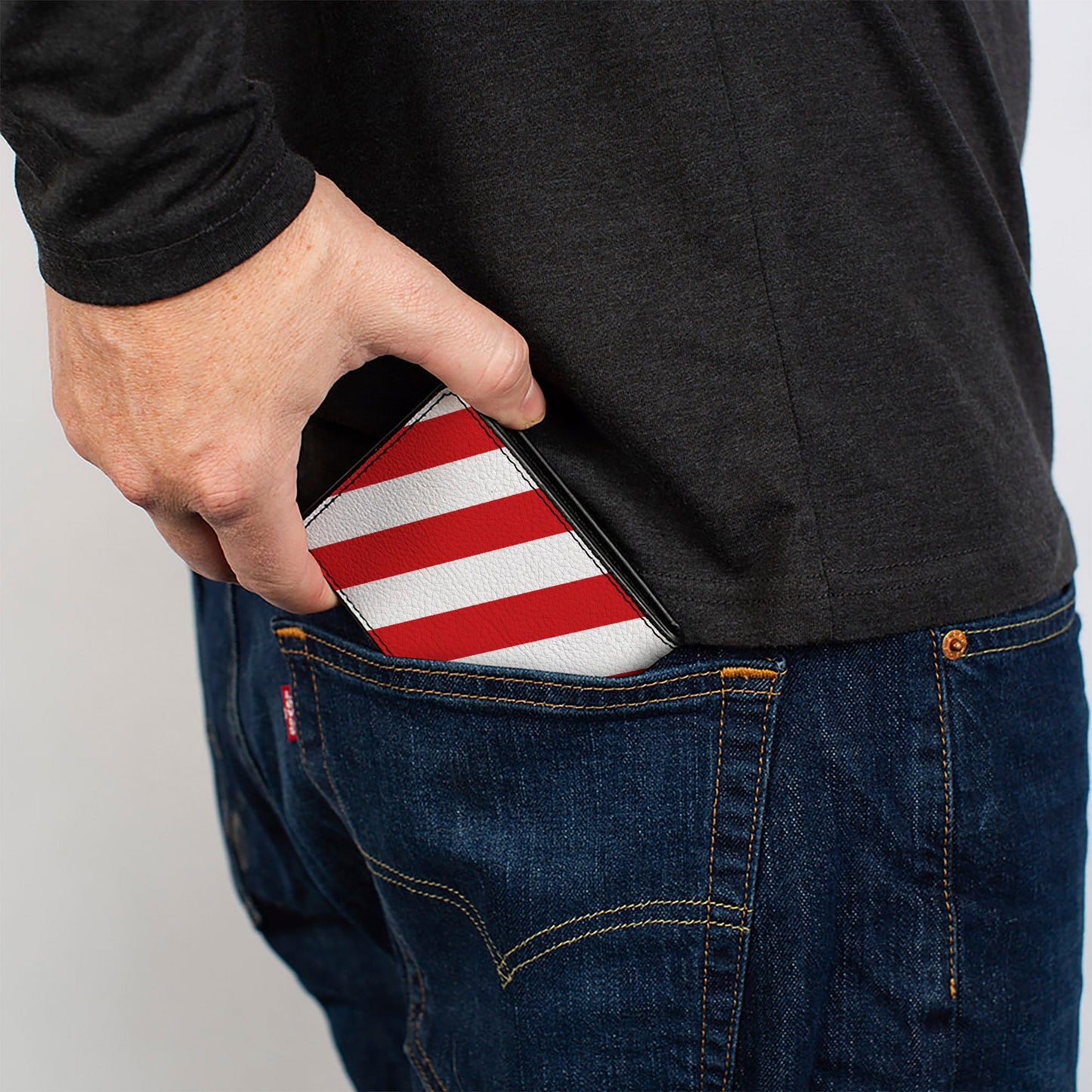Bi-Fold Wallet - American Flag Diagonal