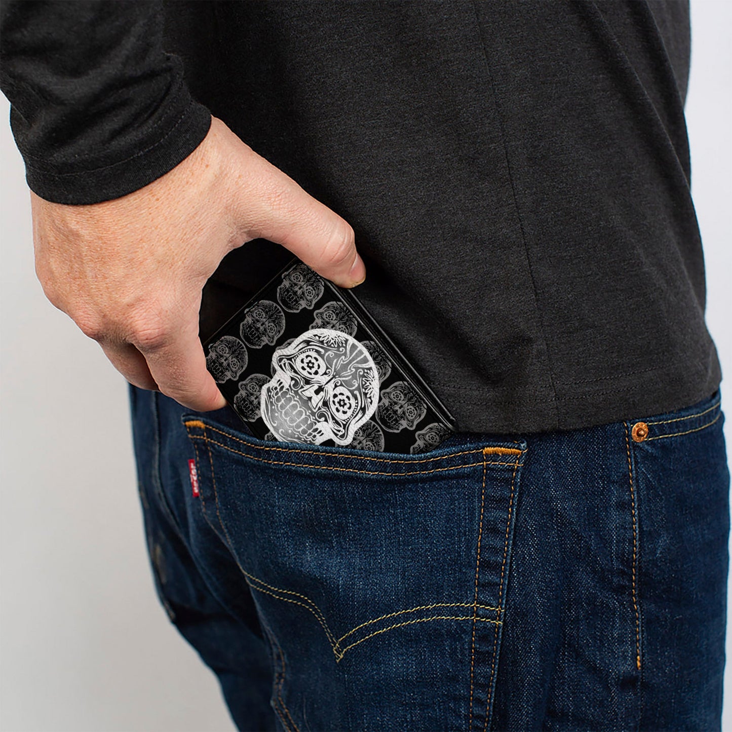 Bi-Fold Wallet - Skull Candy