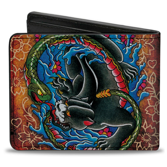 Bi-Fold Wallet - Tattoo Johnny-Panther