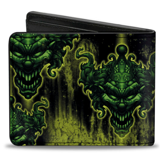 Bi-Fold Wallet - Tattoo Johnny-Evil Clown