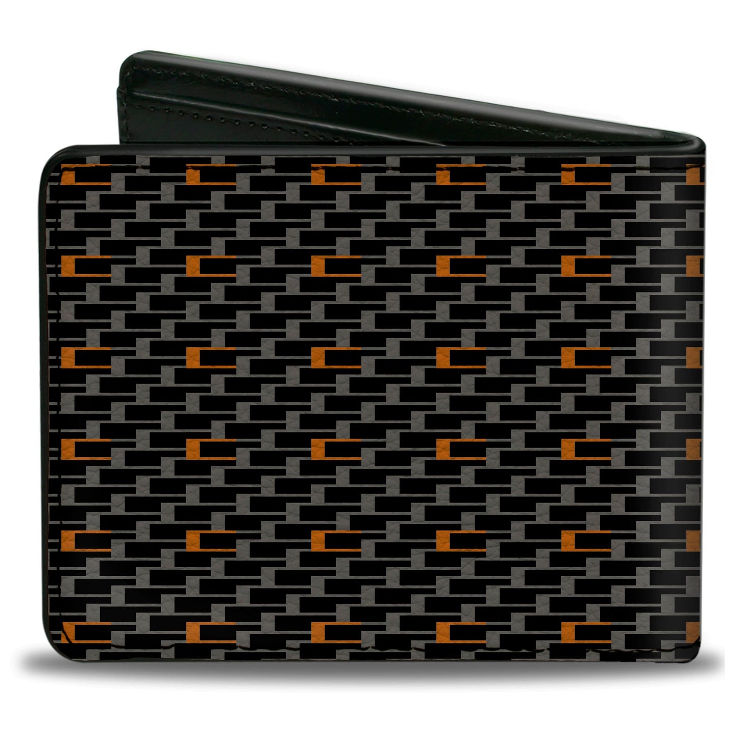 Bi-Fold Wallet - Camaro Performance 02 CAMARO w Mini C Black Gray Orange