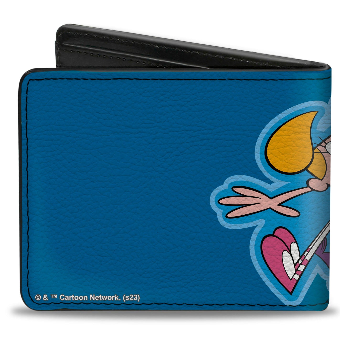Bi-Fold Wallet - DEXTER'S LABORATORY Dexter and Dee Dee NO PLACE FOR THE LIKES OF YOU Pose Blues