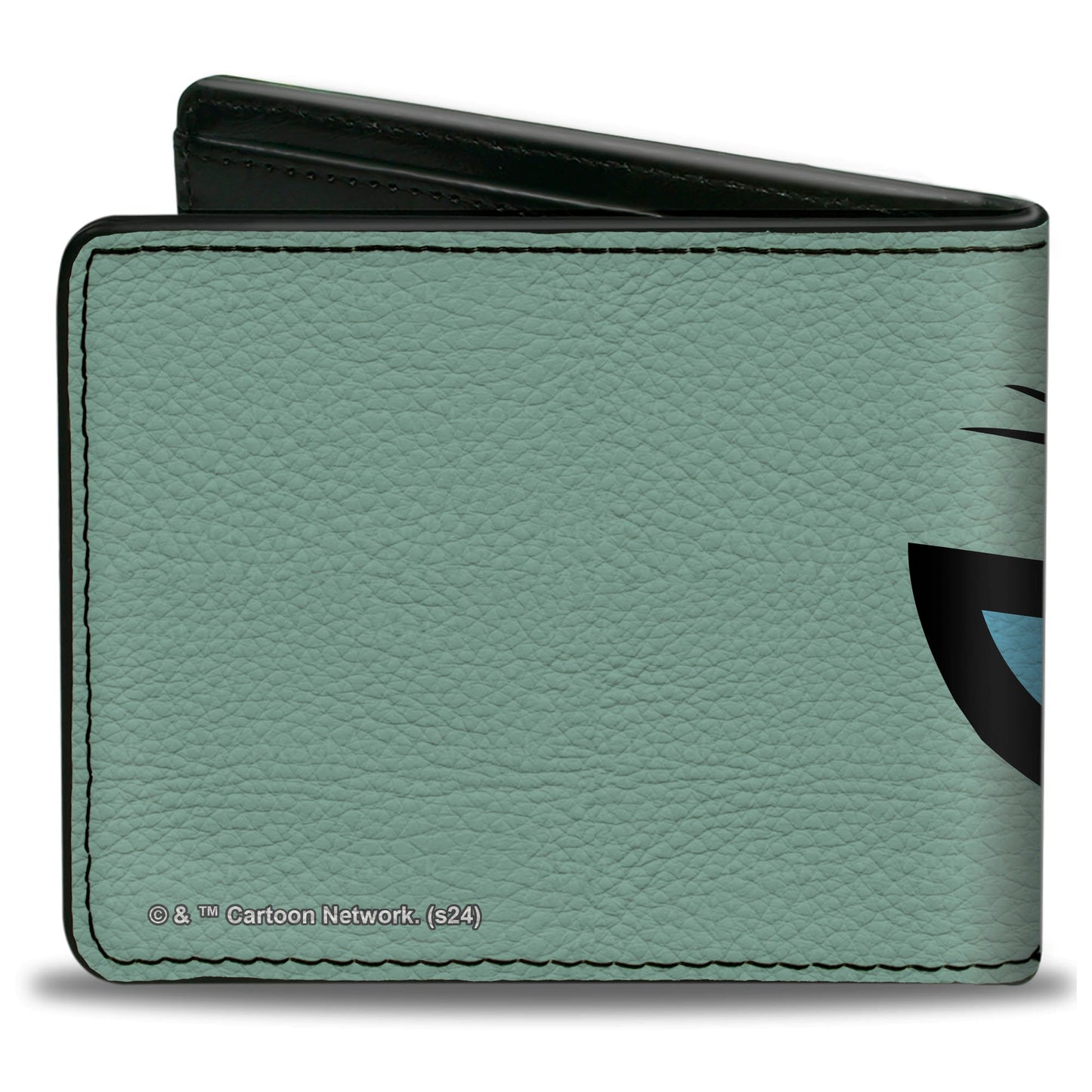 Bi-Fold Wallet - Dexter's Laboratory Face Character Close-Up Blue