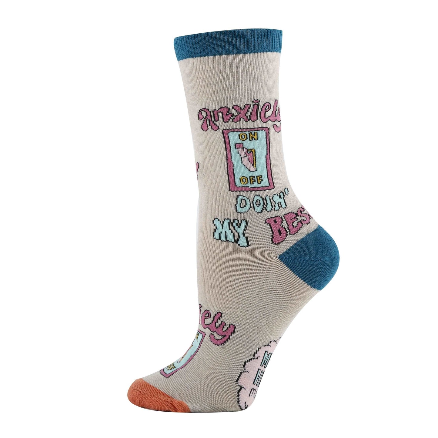 Women's Anxiety On Socks